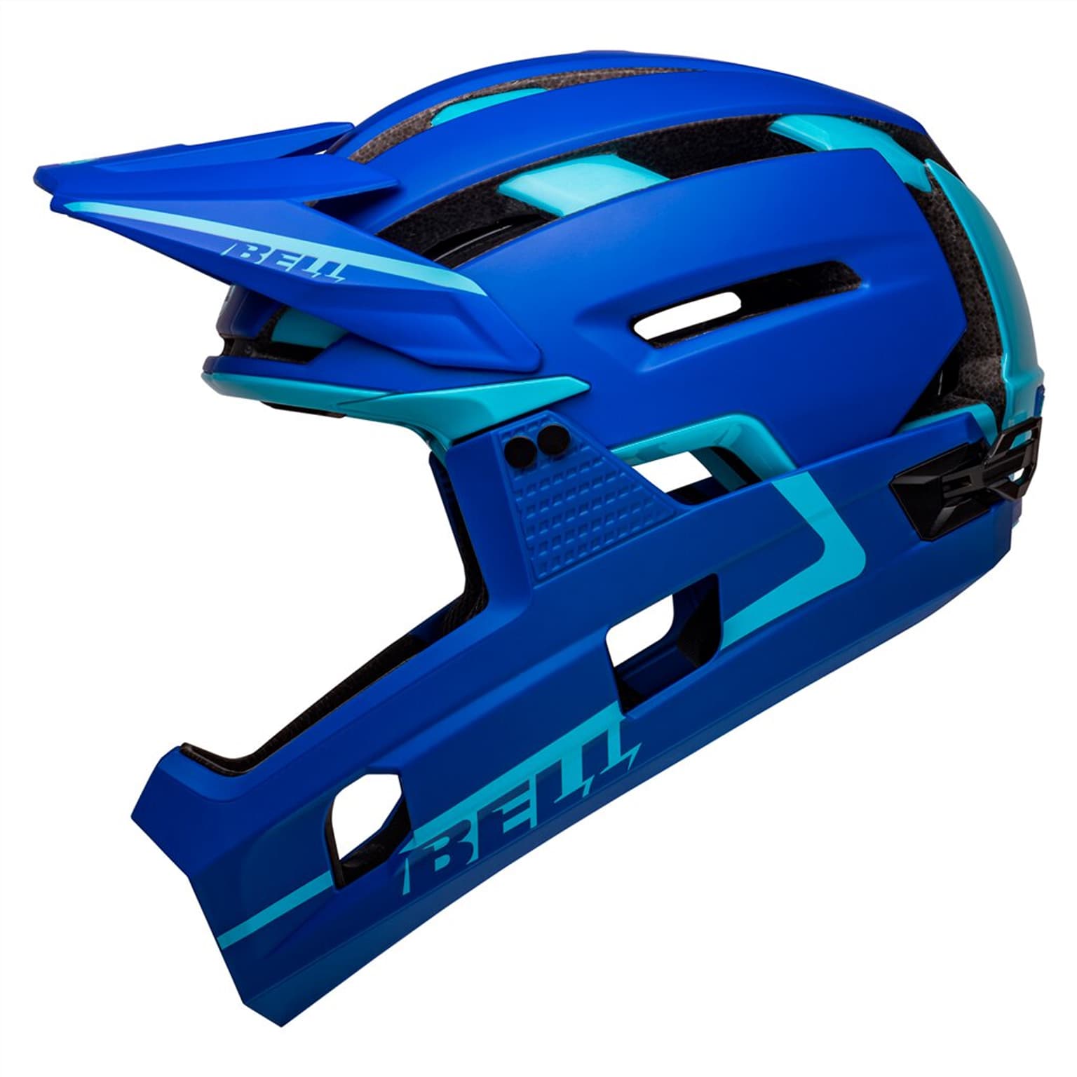 Bell Super AIR R Spherical Casco da bicicletta blu 2