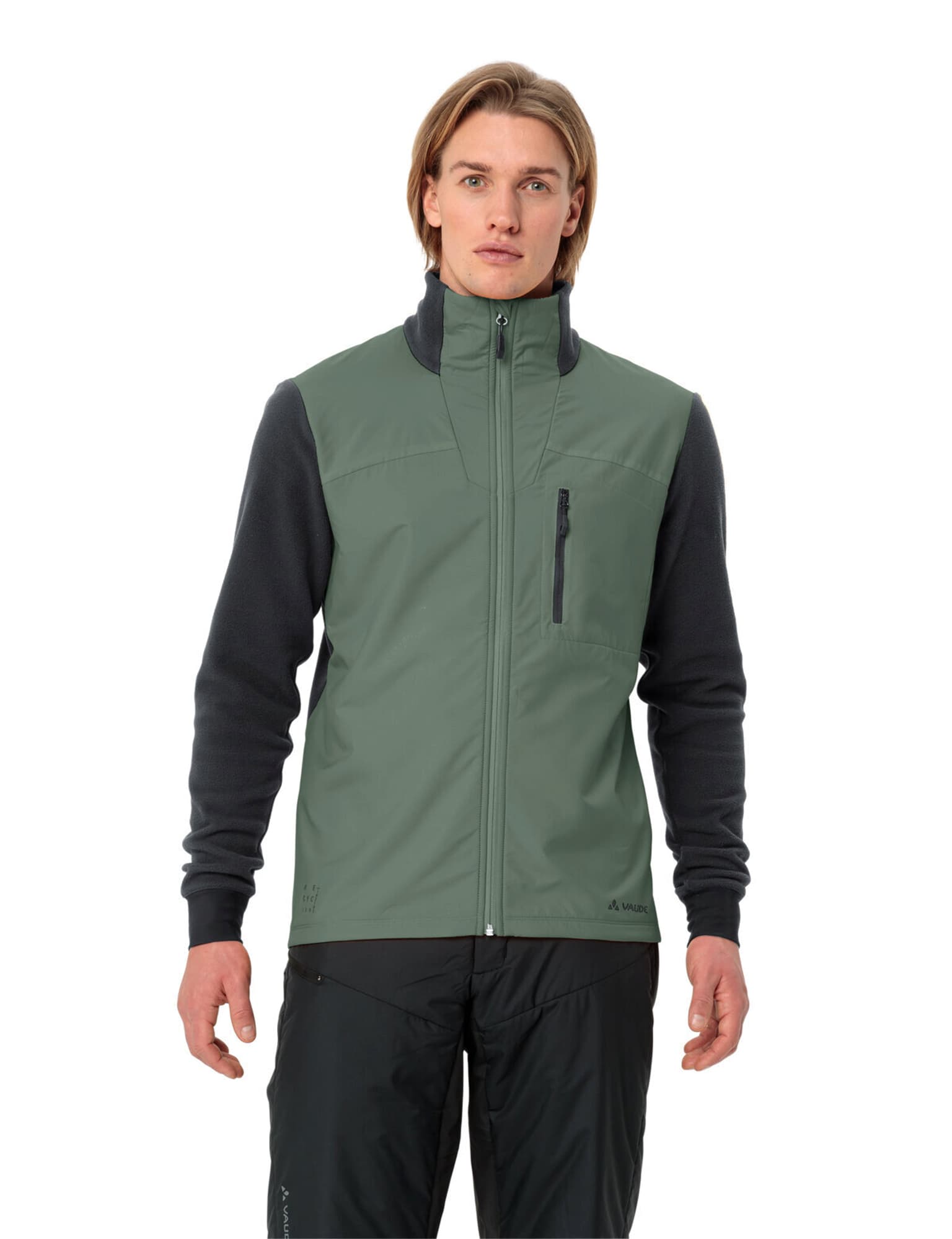 Vaude Minaki Mid Fleecejacke Schwarz 3