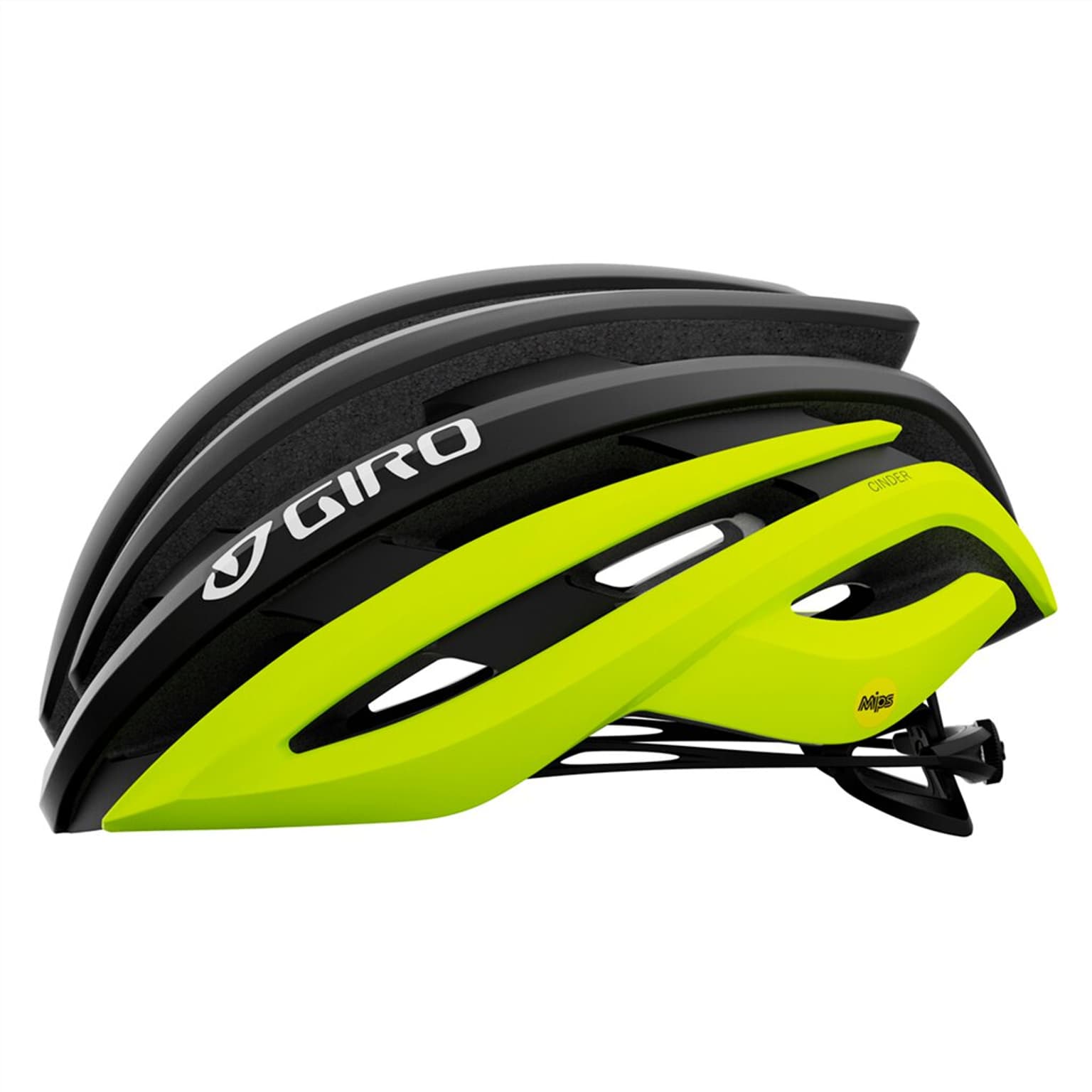 Giro Cinder MIPS Casque de vélo jaune foncé 4