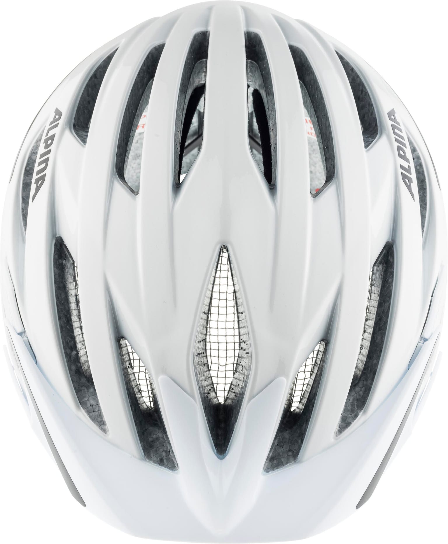 Alpina HAGA white gloss Casco da bicicletta bianco 2