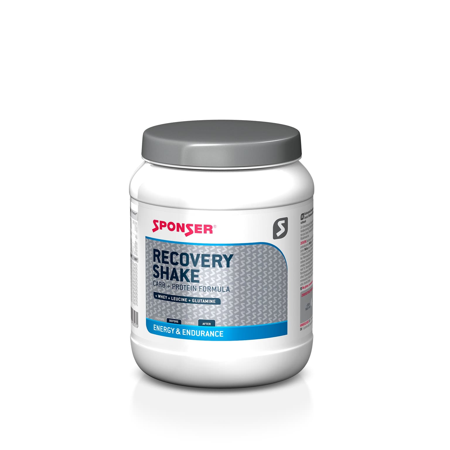 Sponser Sponser Recovery Shake Vanille Polvere proteico 1