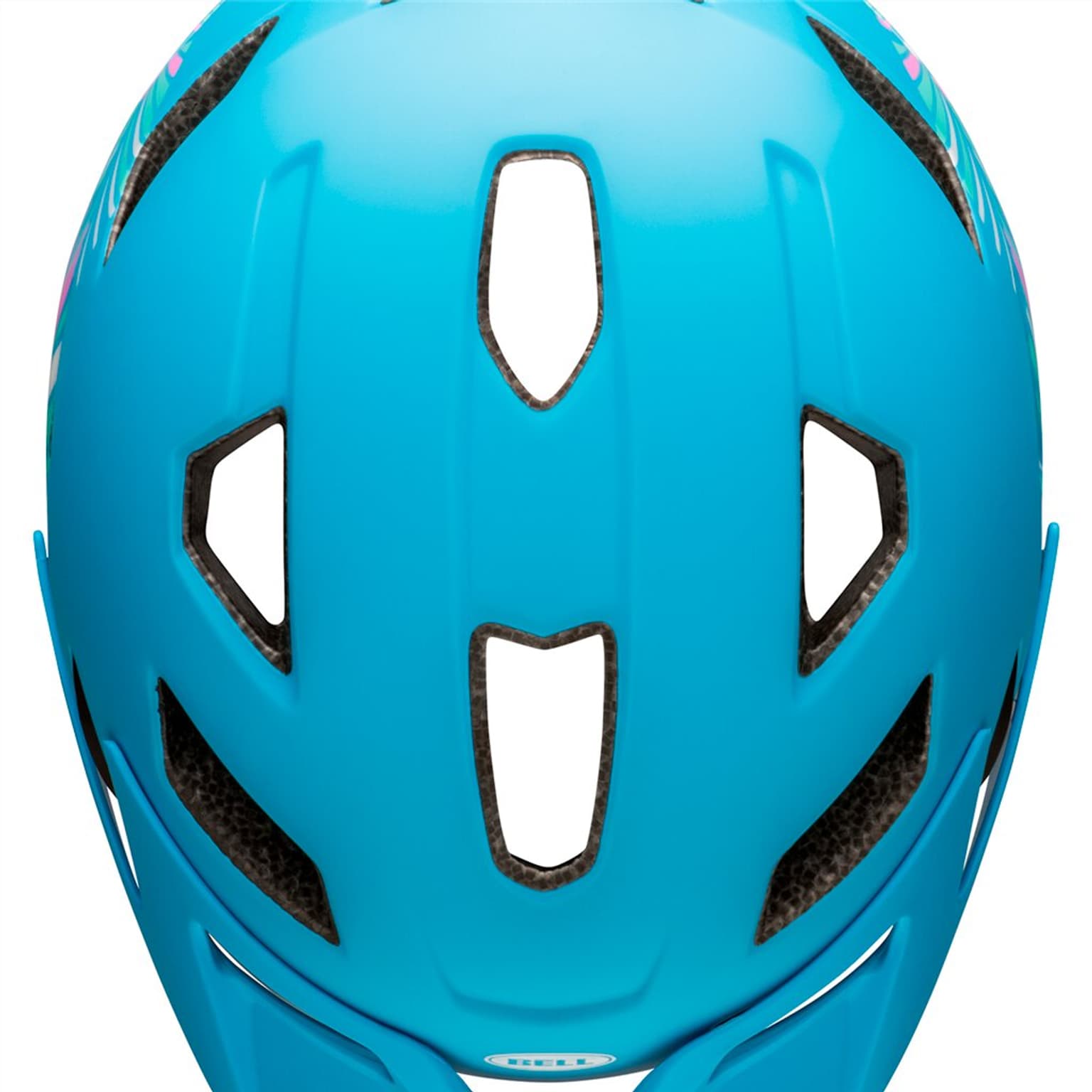 Bell Sidetrack Child Casque de vélo turquoise 2