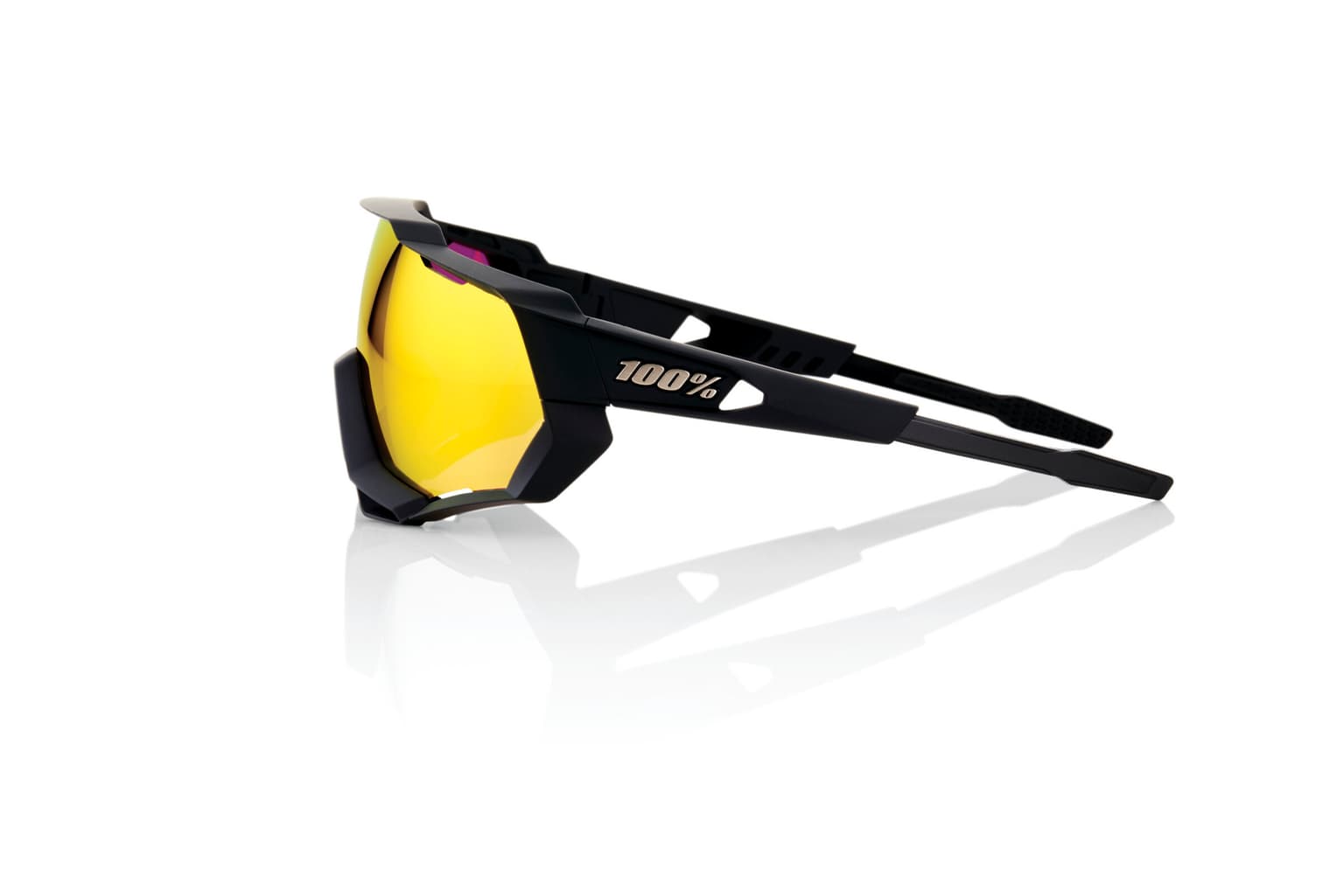 100% 100% Speedtrap Sportbrille schwarz 3