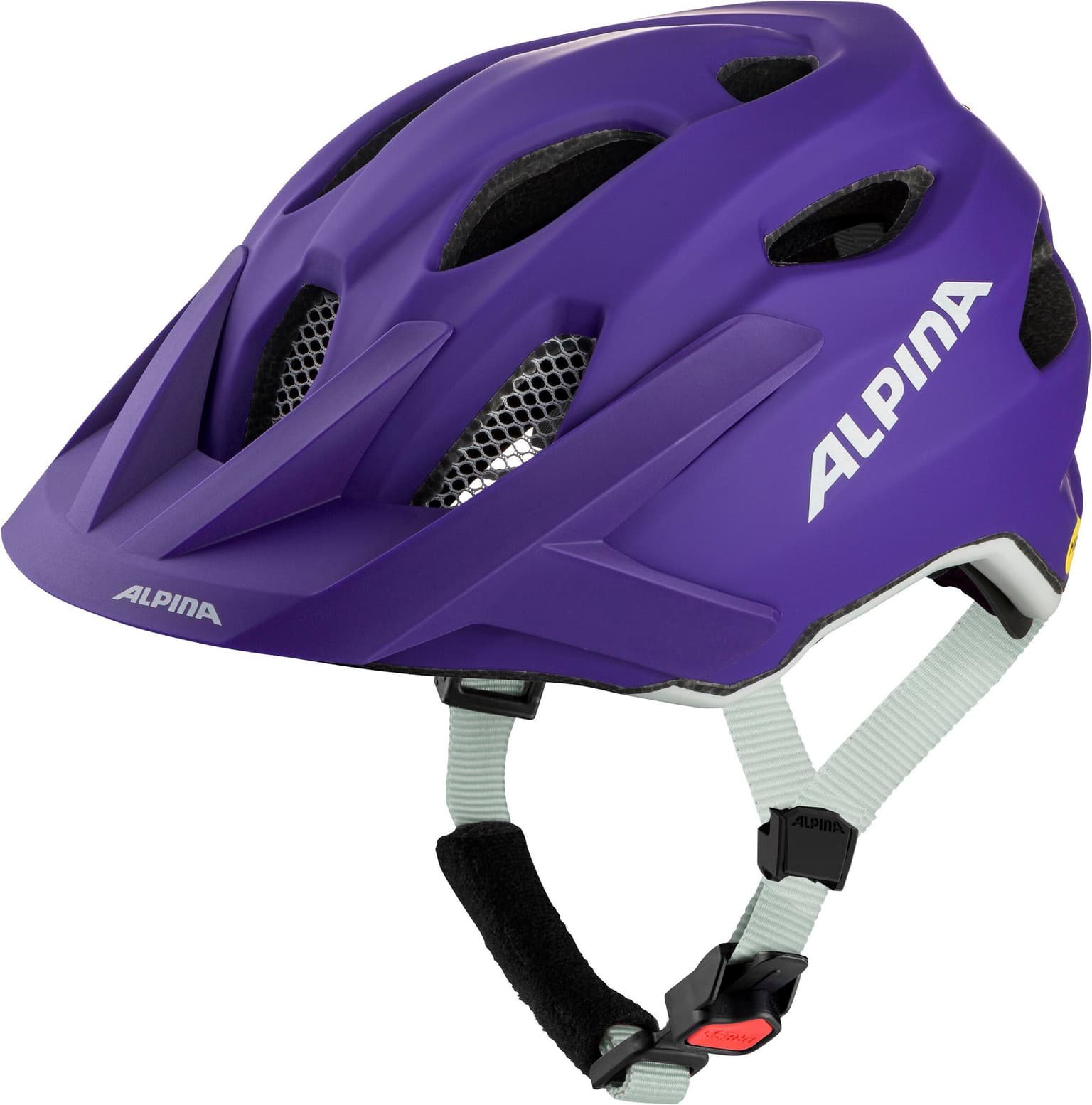 Alpina Alpina Apax JR. Mips Casco da bicicletta viola 1