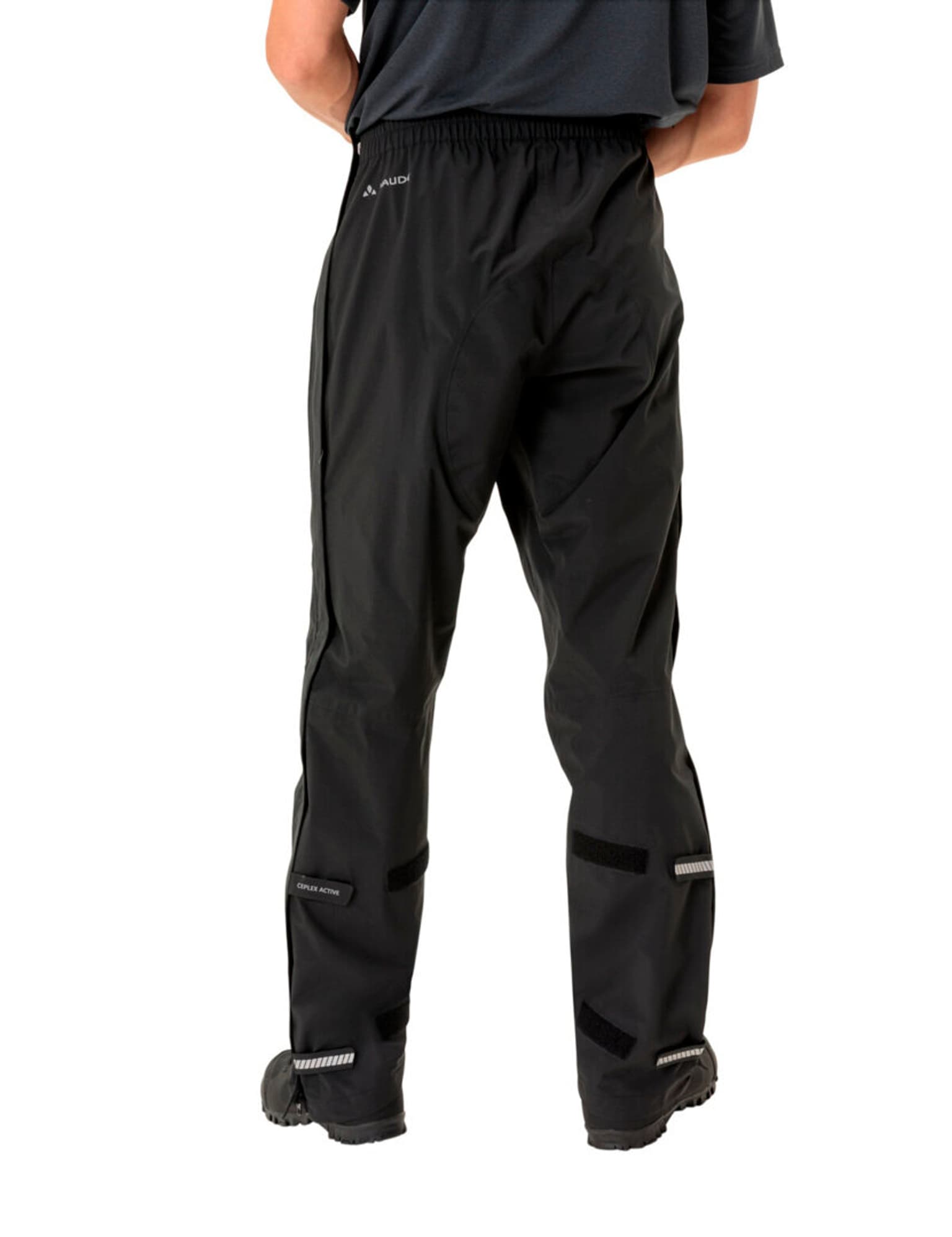 Vaude Yaras Rain Zip Pants IV Regenhose schwarz 4