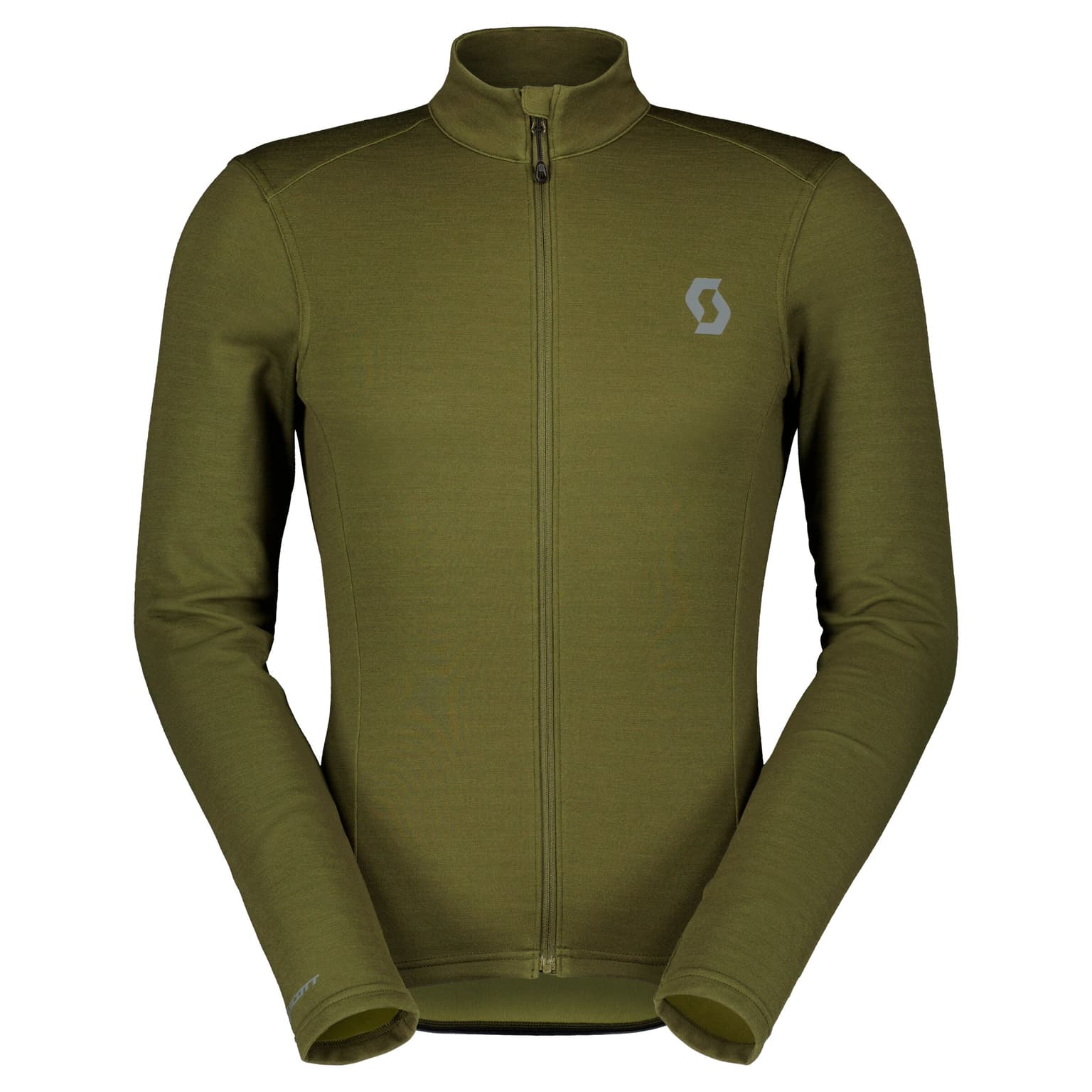 Scott Scott Shirt Gravel Warm Merino LS Maglietta da bici oliva 1