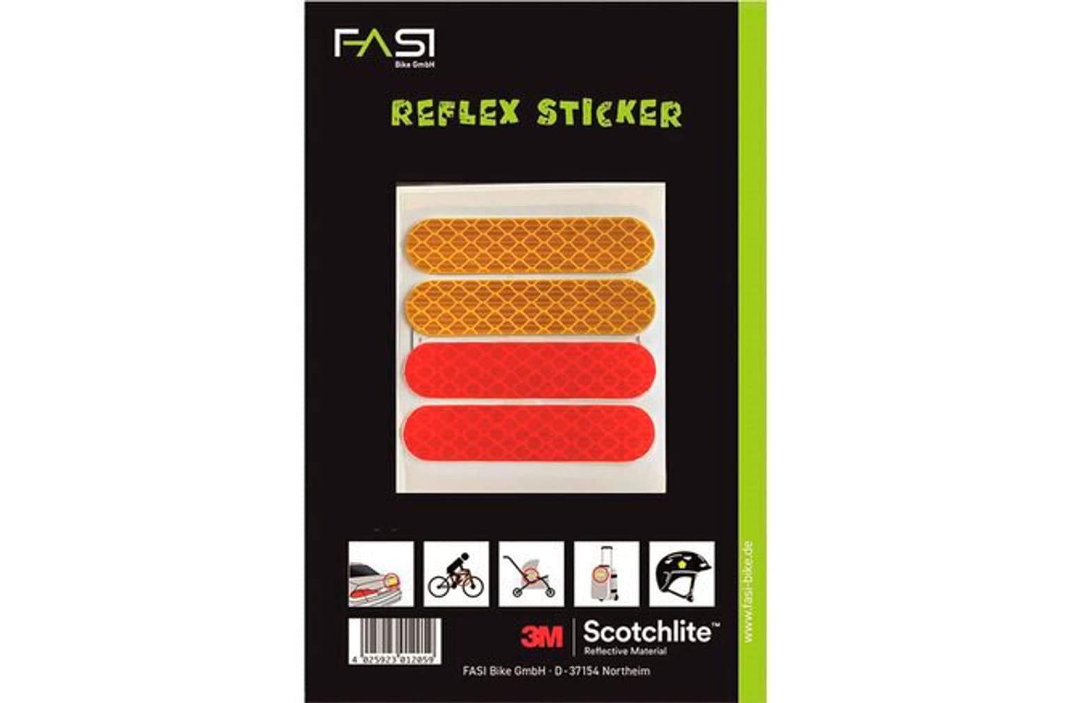 FASI FASI FASI Reflex-Sticker Streifen Reflektor 1