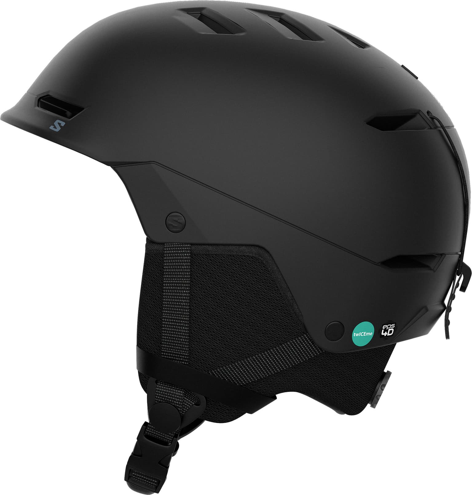 Salomon Husk JR Casco da sci nero 1