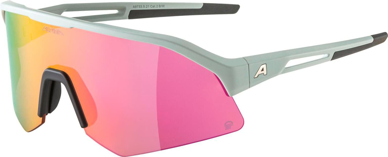 Alpina Alpina SONIC HR Q (POL) Sportbrille bianco-grezzo 1