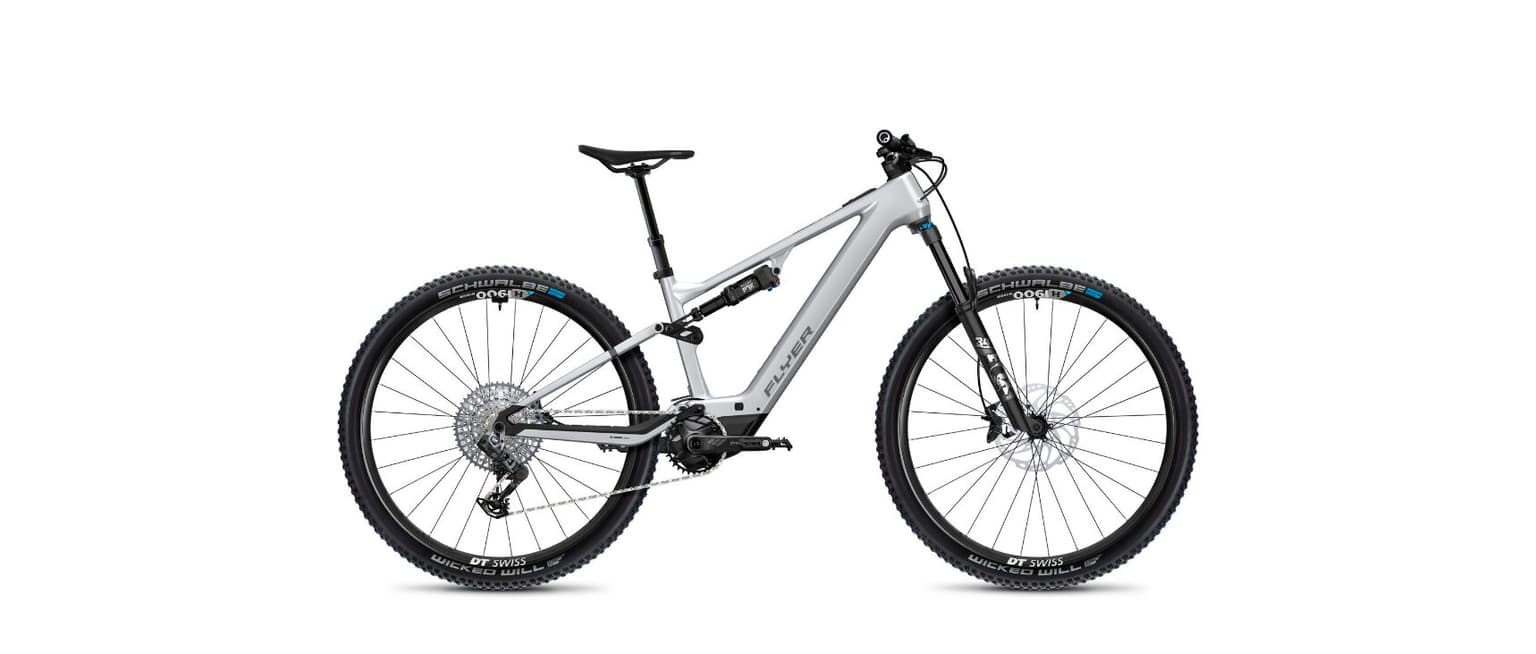 FLYER Uproc SL:X 6.50 29 Mountain bike elettrica (Fully) argento 1