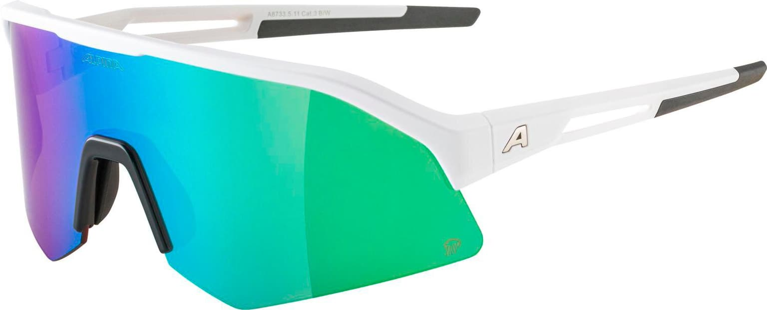 Alpina Alpina SONIC HR Q (POL) Sportbrille weiss 1