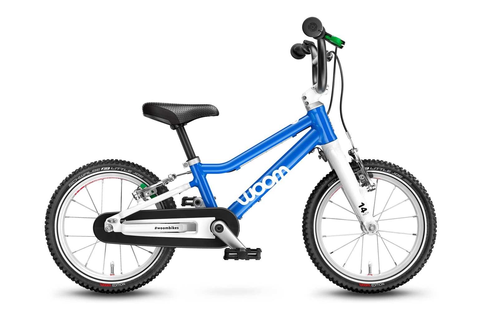 woom woom 2 14 Bicicletta per bambini blu 1