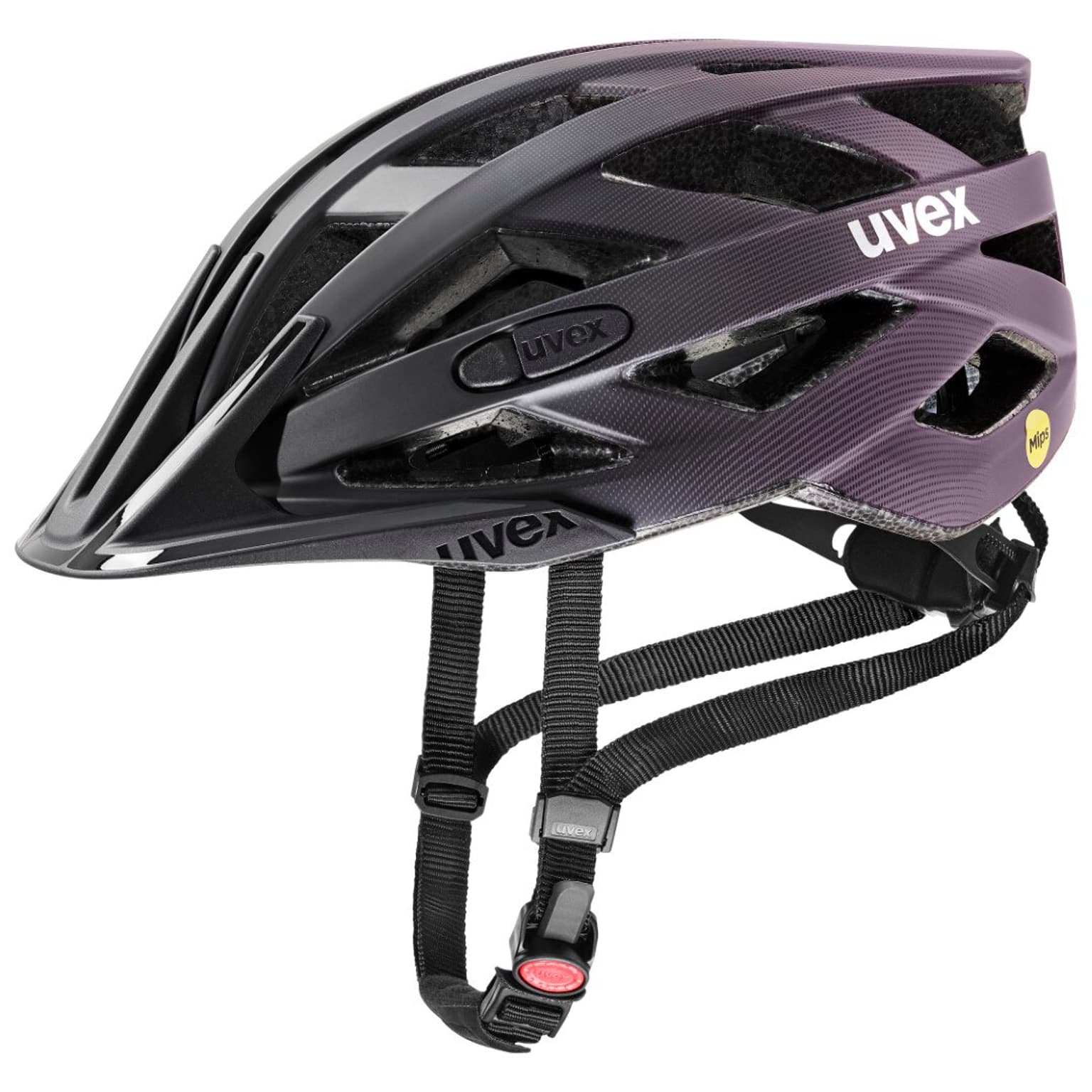 Uvex Uvex i-vo cc MIPS+ Casque de vélo aubergine 1