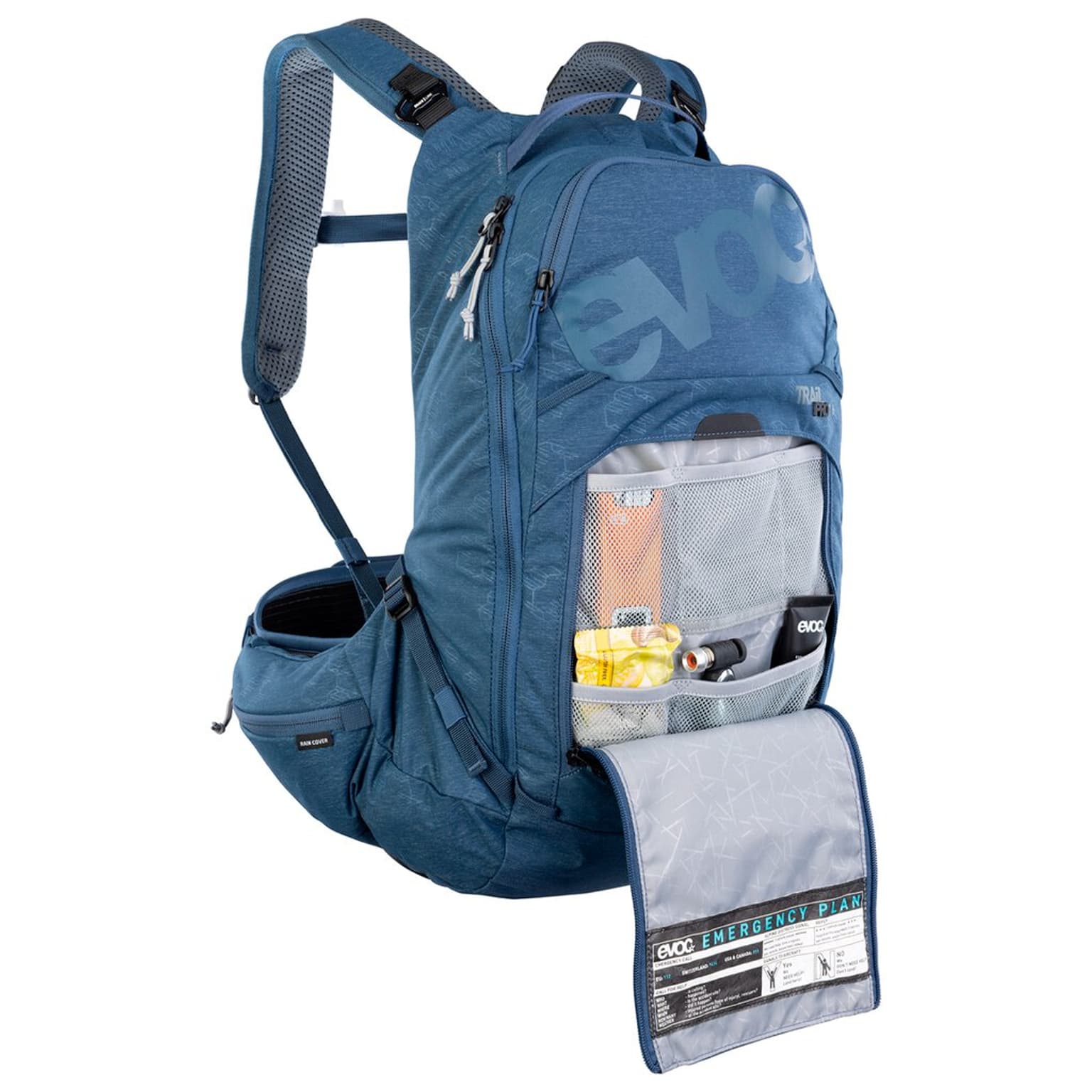 Evoc Evoc Trail Pro 16L Backpack Protektorenrucksack grigio-chiaro 2