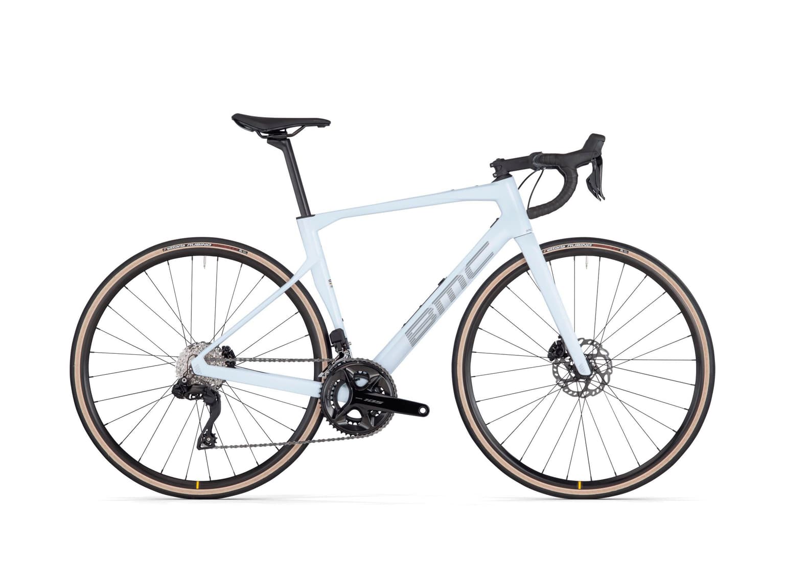 BMC Roadmachine FOUR Bicicletta da corsa bianco 1