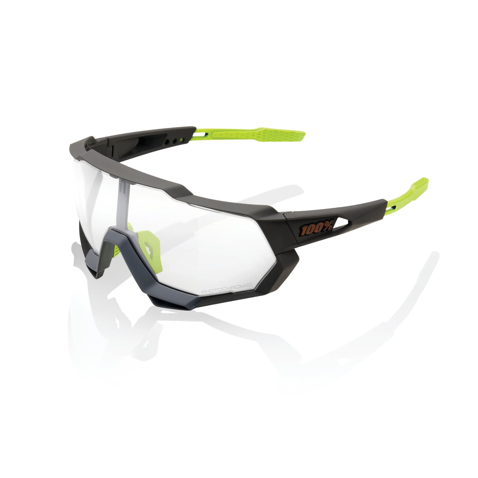100% 100% Speedtrap Sportbrille grau 1