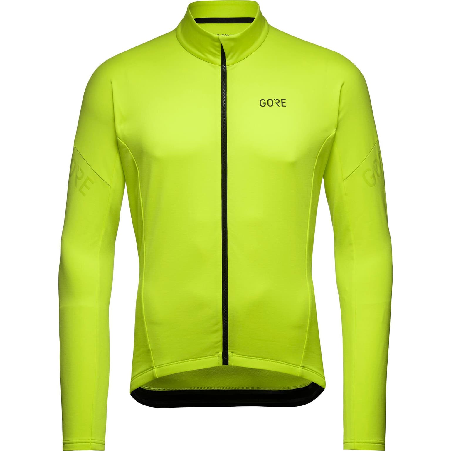 Gore C3 Thermo Jersey Giacca da bici giallo neon 1