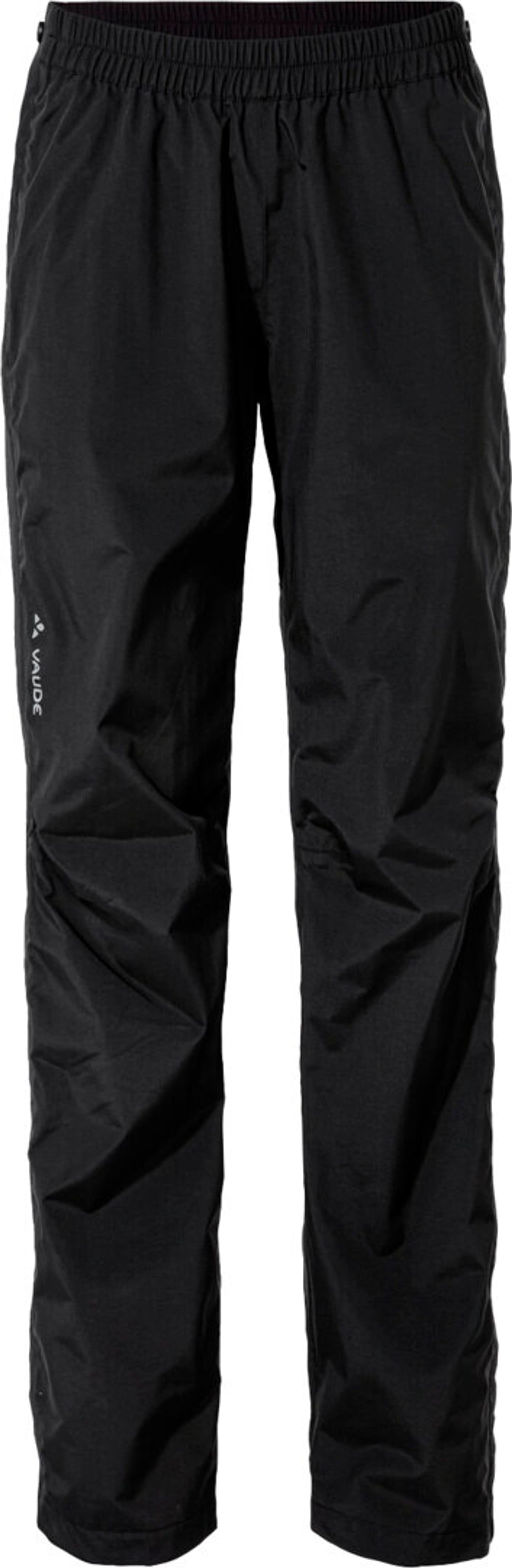 Vaude Yaras Rain Zip Pants IV Regenhose schwarz 1