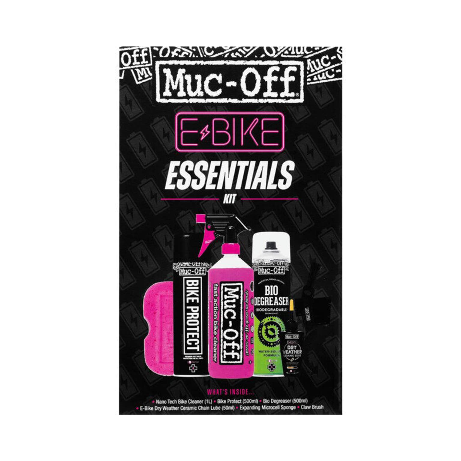MucOff MucOff eBike Essentials Clean Protect &amp; Lube Kit Detergente 2