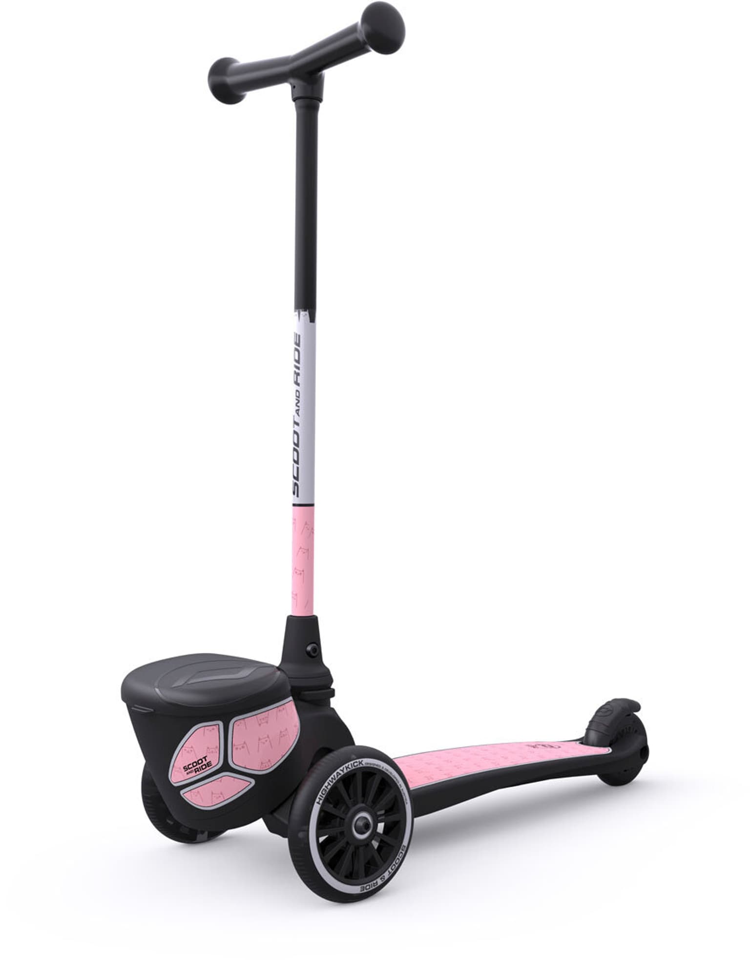 Scoot and Ride Scoot and Ride Highwaykick 2 Lifestyle reflective Rose Trottinettes 1