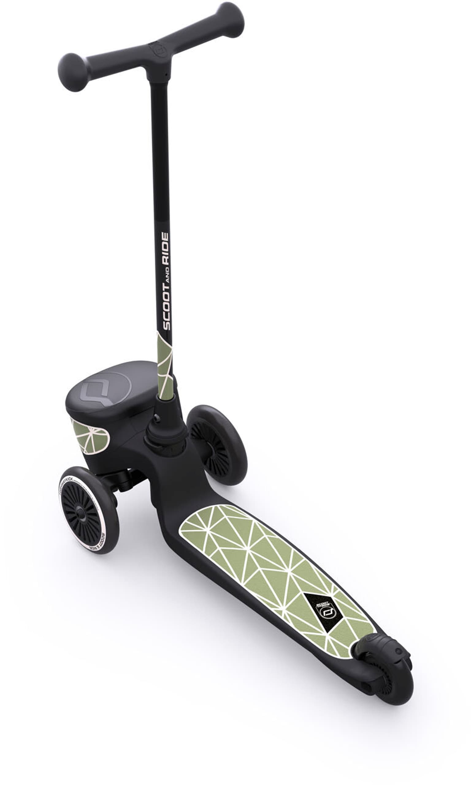 Scoot and Ride Scoot and Ride Highwaykick 2 Lifestyle Green Lines Scooter 3