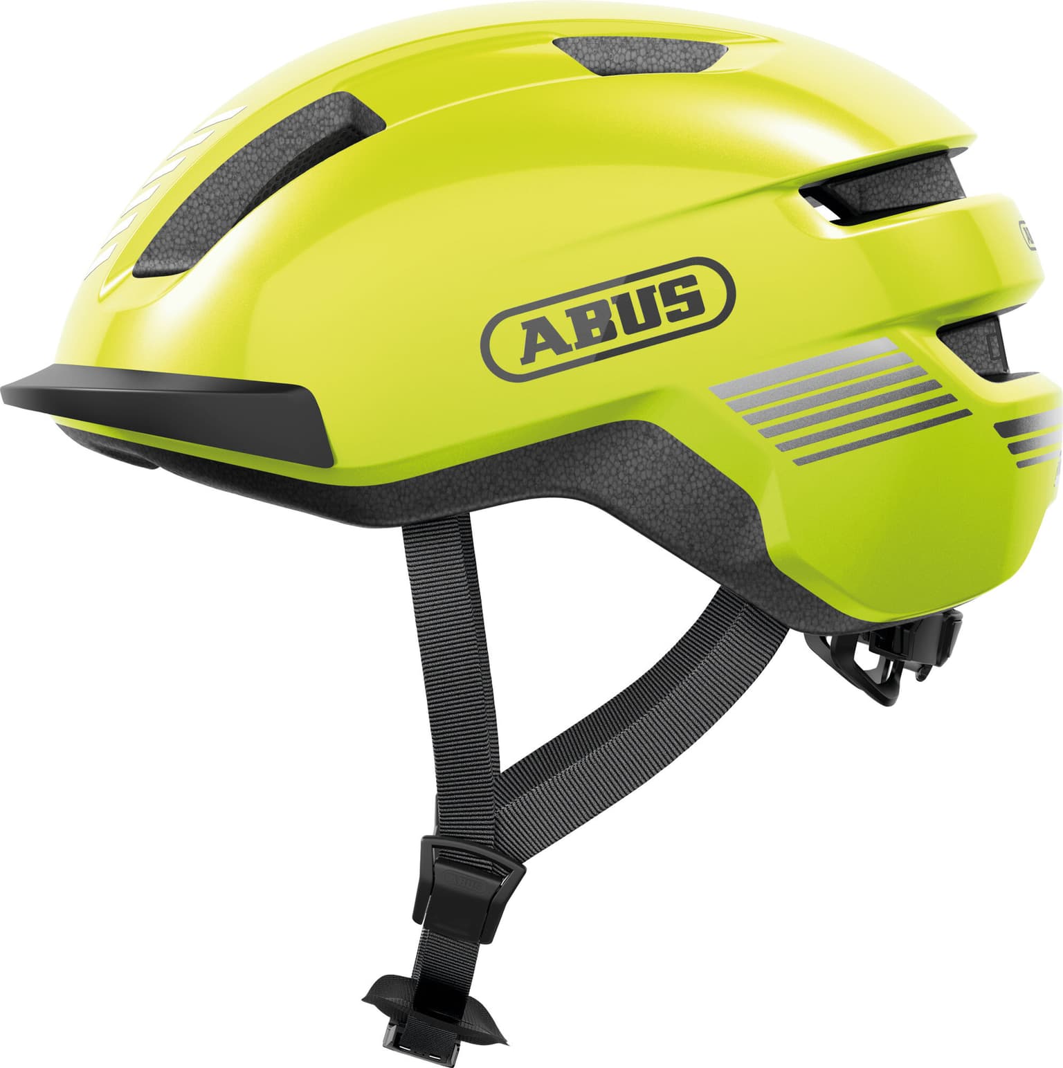 Abus PURL-Y Casco da bicicletta giallo neon 3