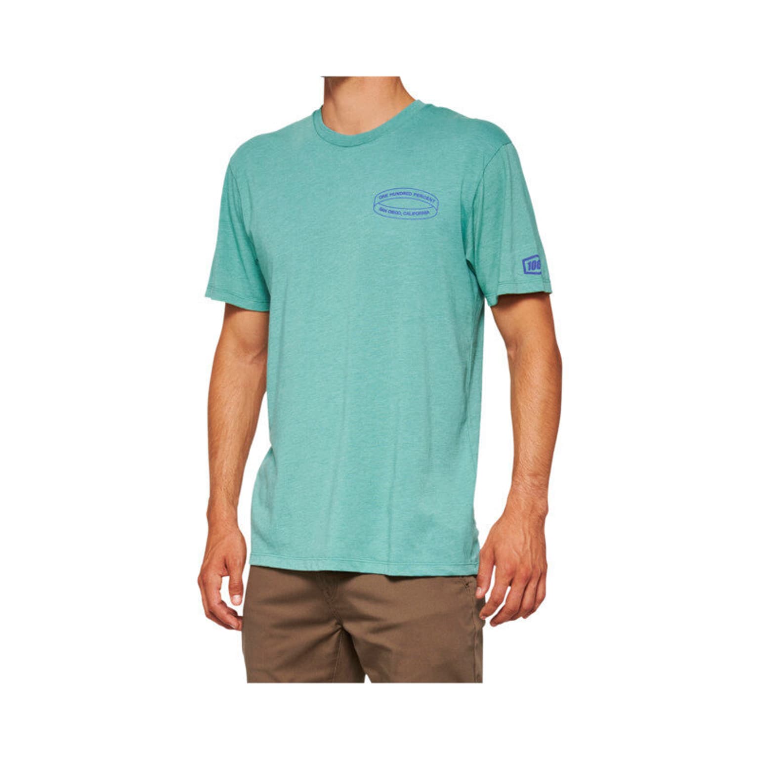 100% 100% Infinitee T-shirt turquoise-claire 1