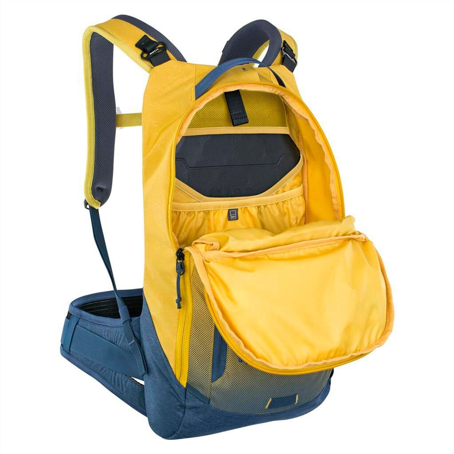 Evoc Evoc Trail Pro 10L Backpack Zaino con paraschiena giallo 4