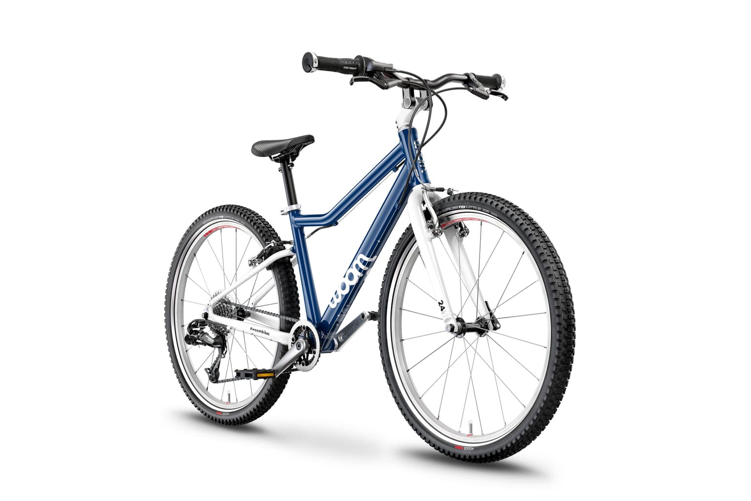 woom woom 5 24 Vélo enfant bleu foncé 2