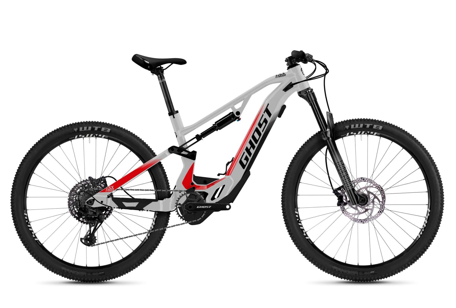 Ghost Ghost ASX BASE 130 27.5/29 E-Mountainbike (Fully) argent 1