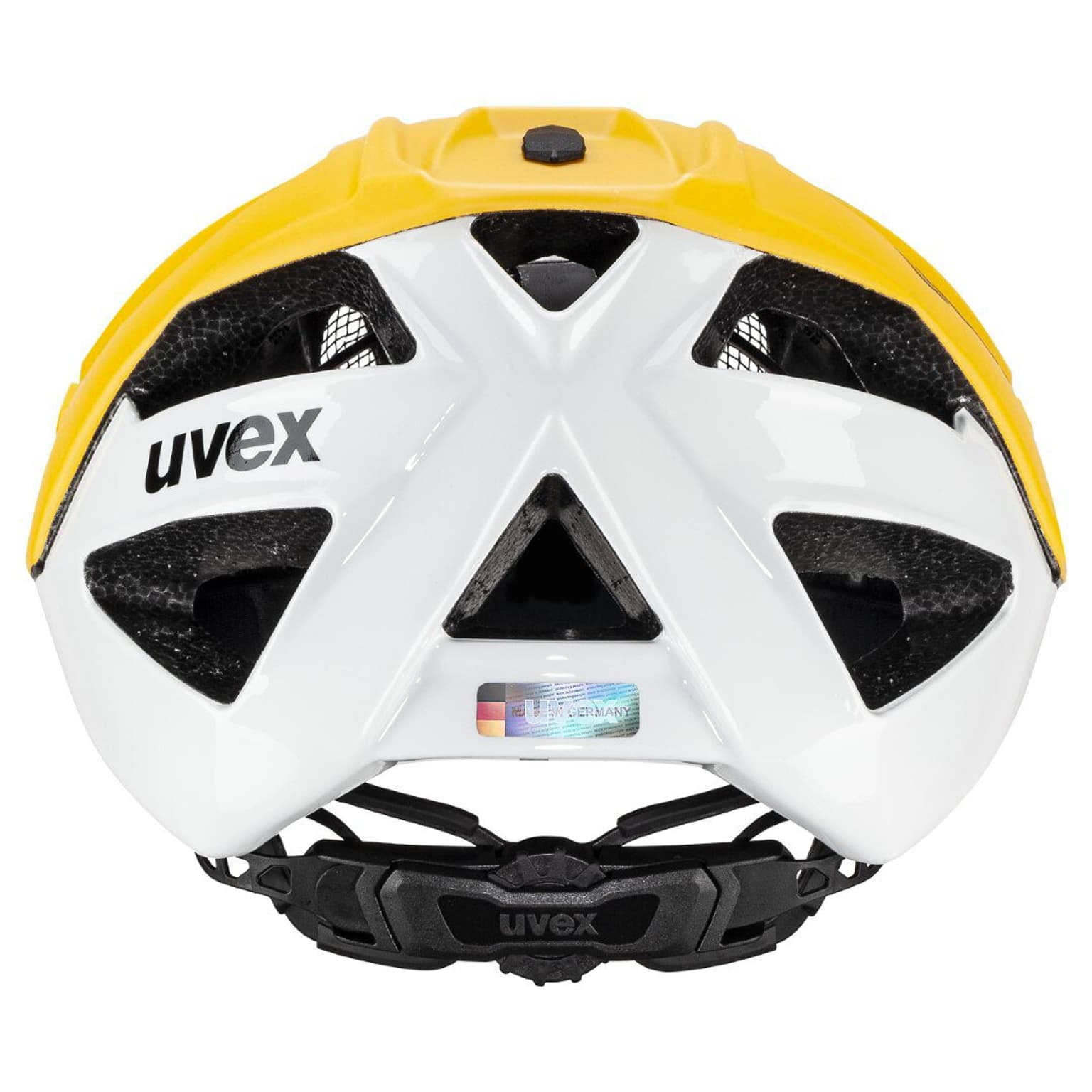 Uvex Uvex Quatro cc Casco da bicicletta giallo-scuro 5