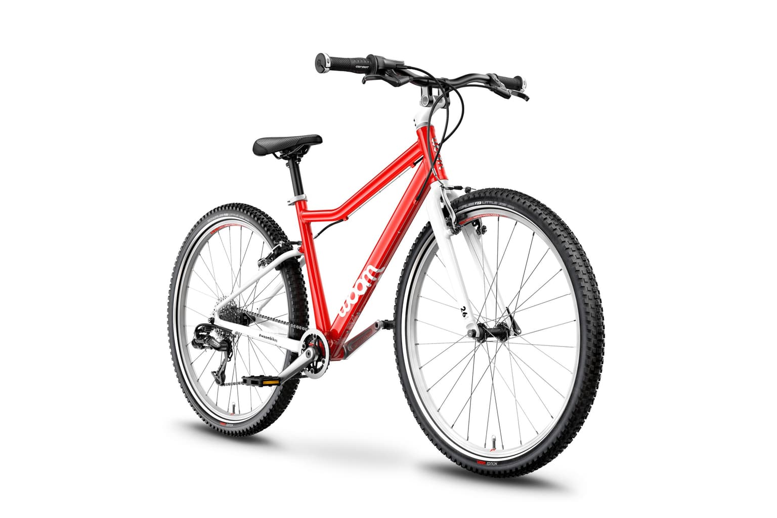 woom woom 6 26 Vélo enfant rouge 3