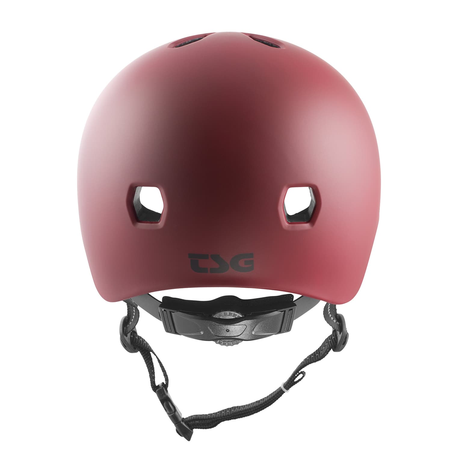 Tsg META SOLID COLOR Casque de vélo rouge foncé 3