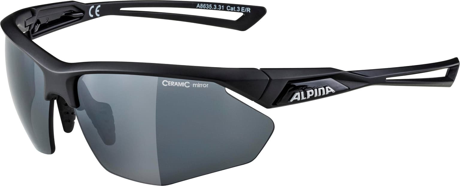 Alpina Alpina Nylos HR Sportbrille schwarz 1