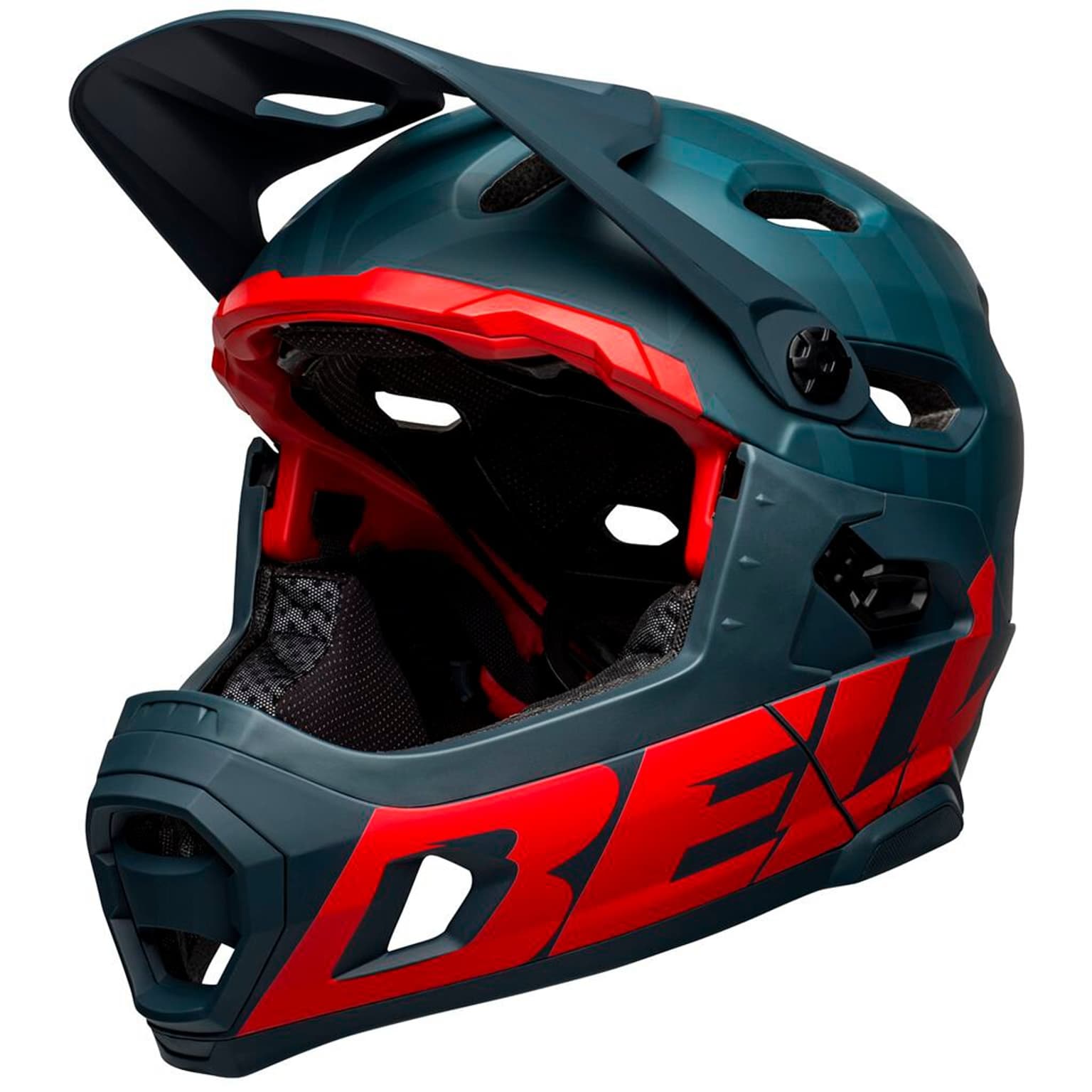 Bell Super DH Velohelm denim 1