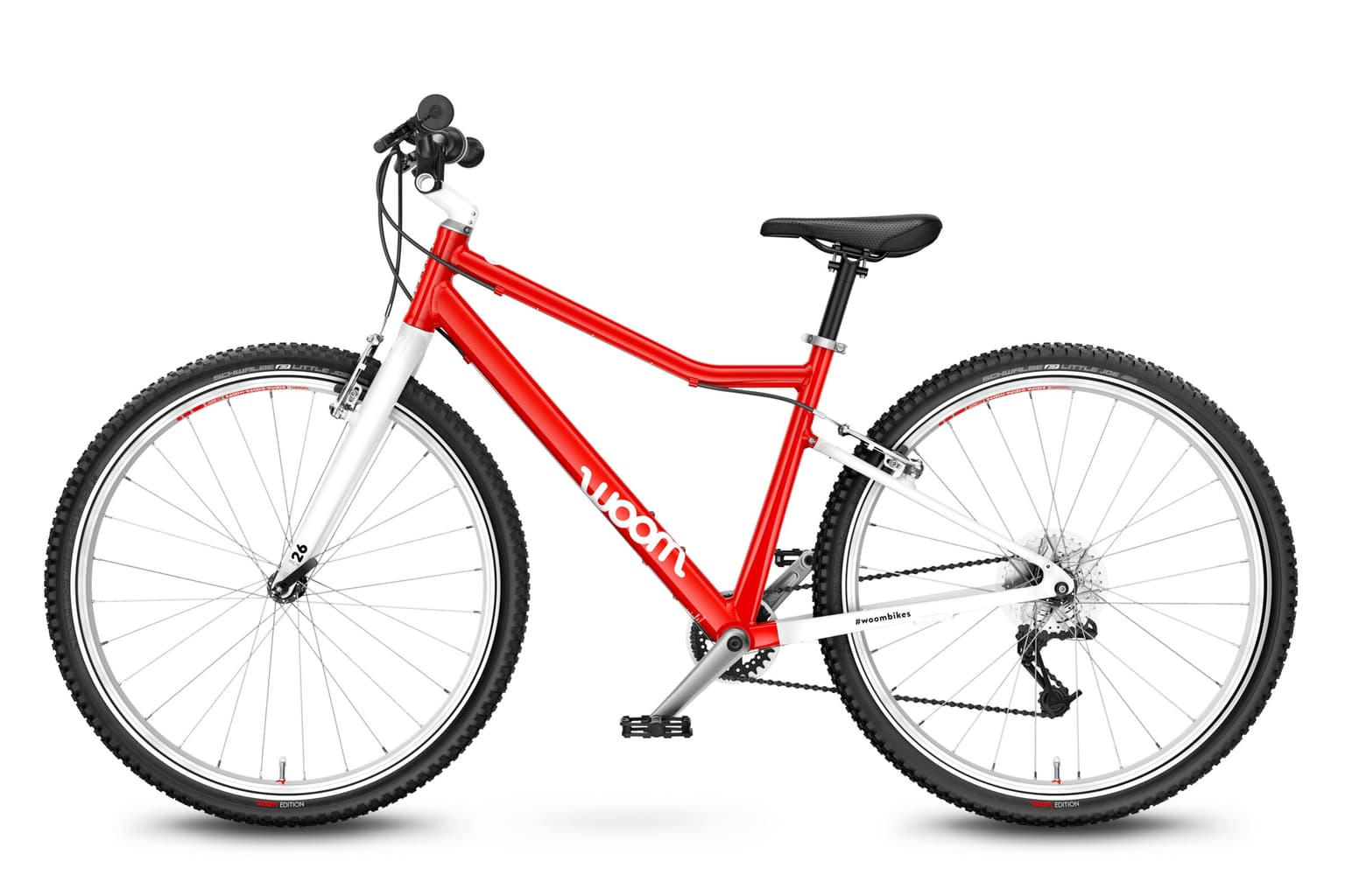 woom woom 6 26 Vélo enfant rouge 2