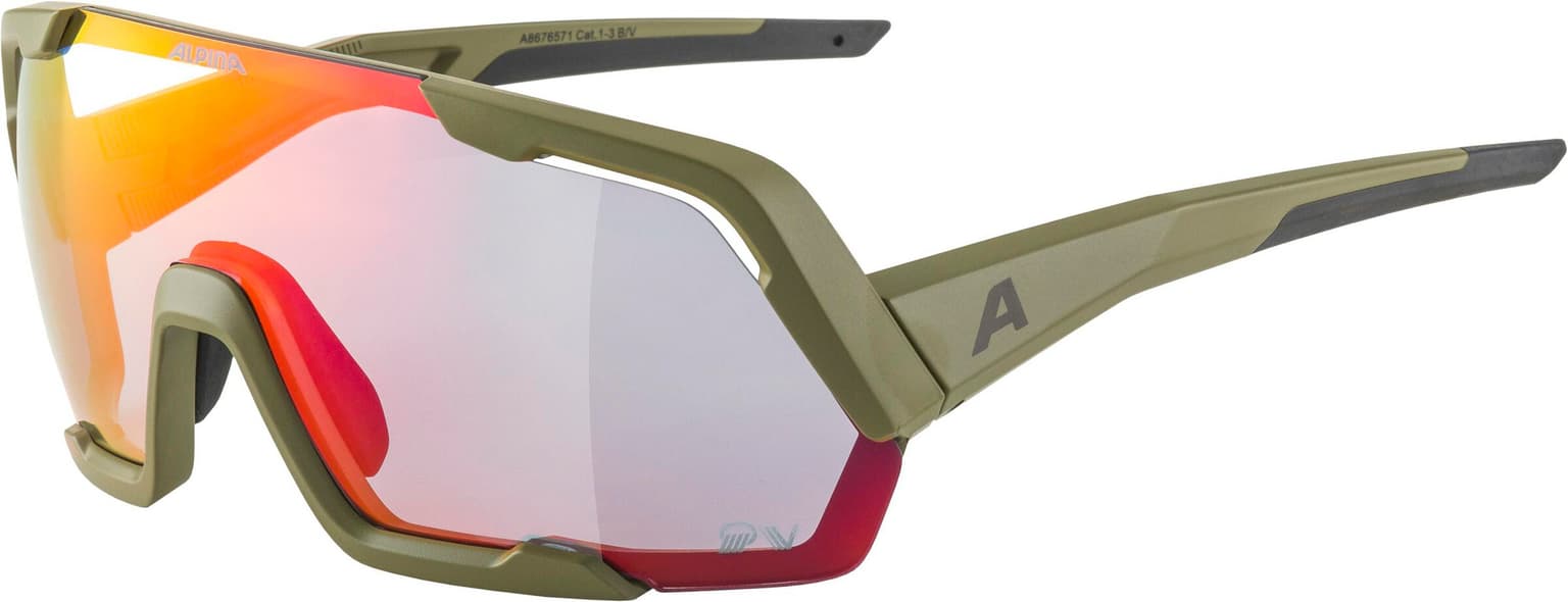 Alpina ROCKET QV Sportbrille khaki 1