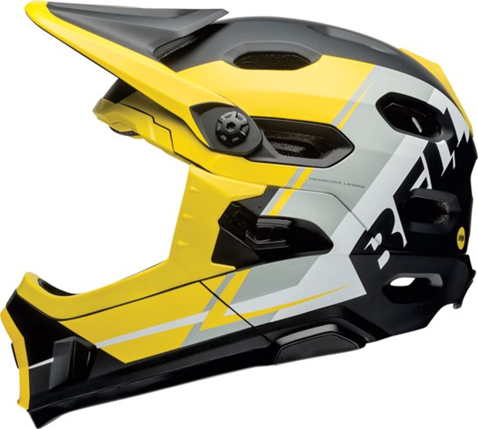 Bell Super DH Casque de vélo jaune 1