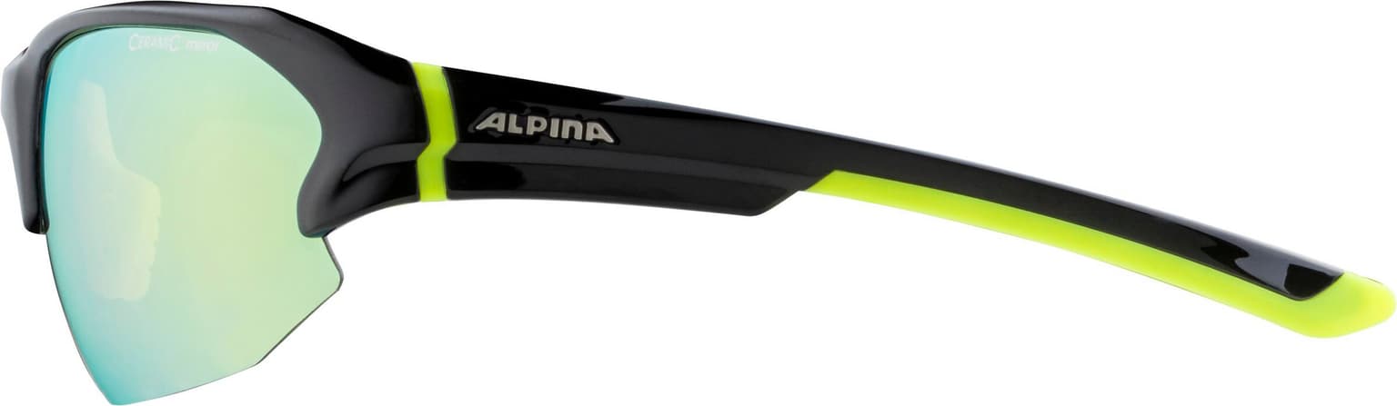 Alpina Alpina Lyron HR Occhiali sportivi carbone 3