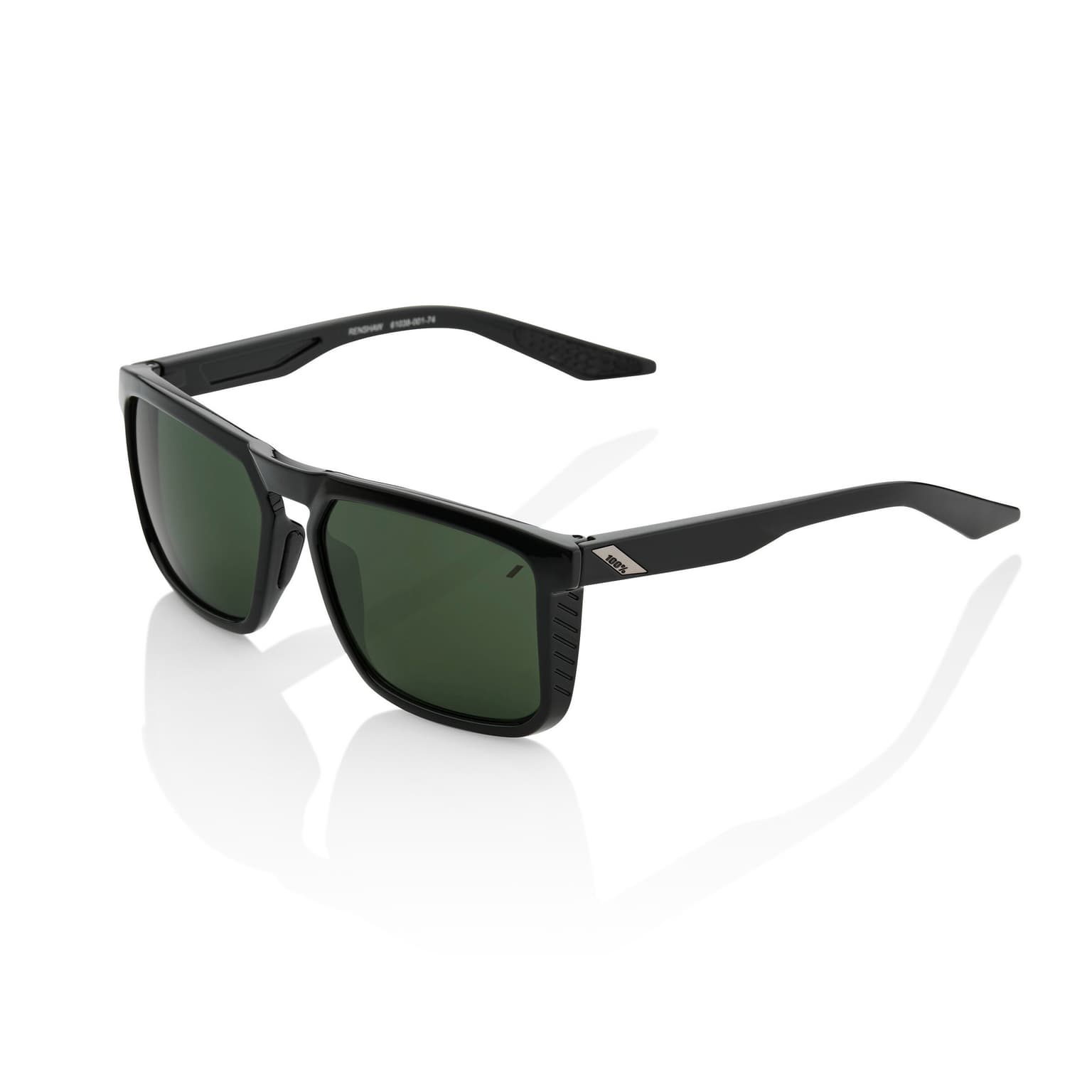 100% 100% Renshaw Sportbrille schwarz 1