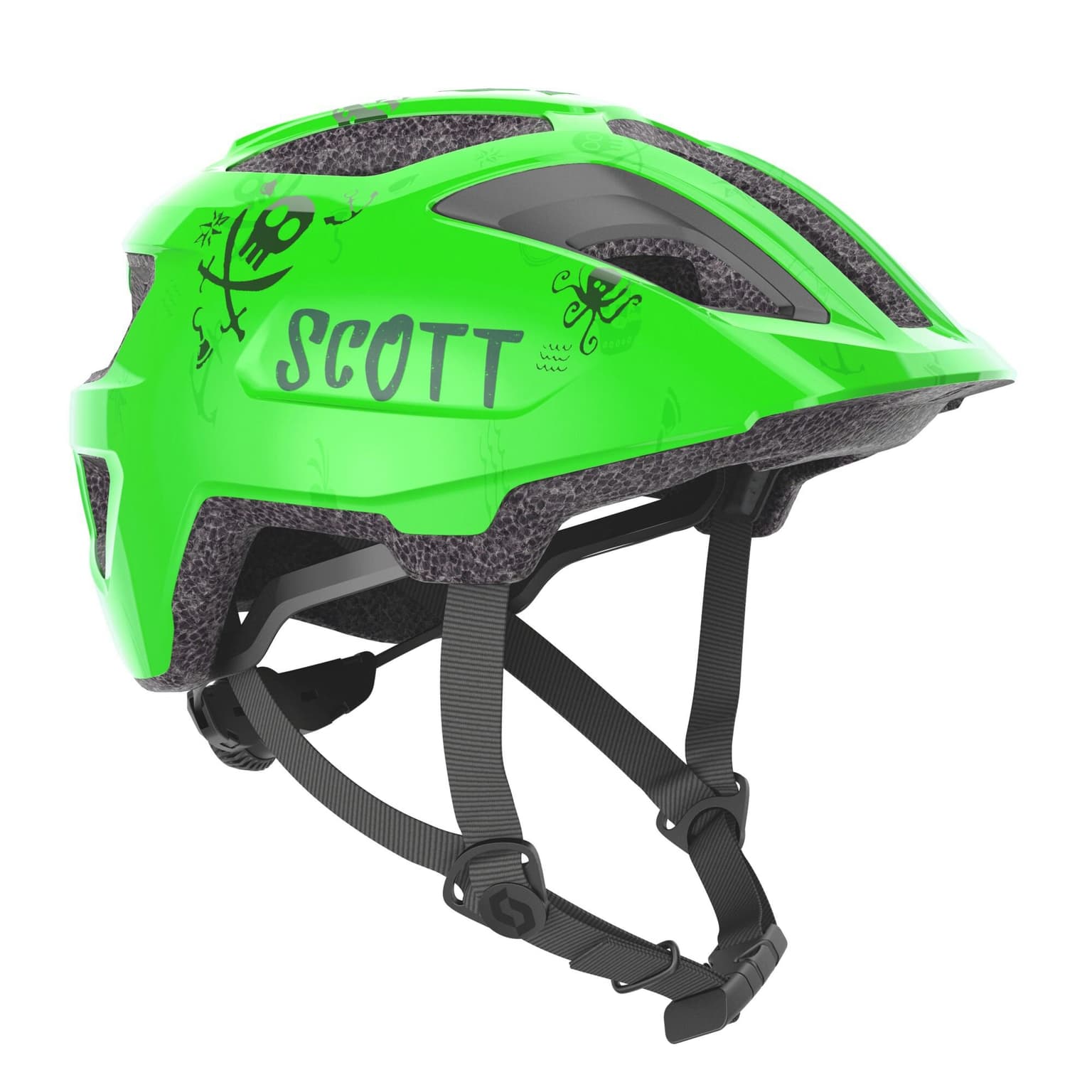 Scott Scott SPUNTO KID HELM Casque de vélo vert 1