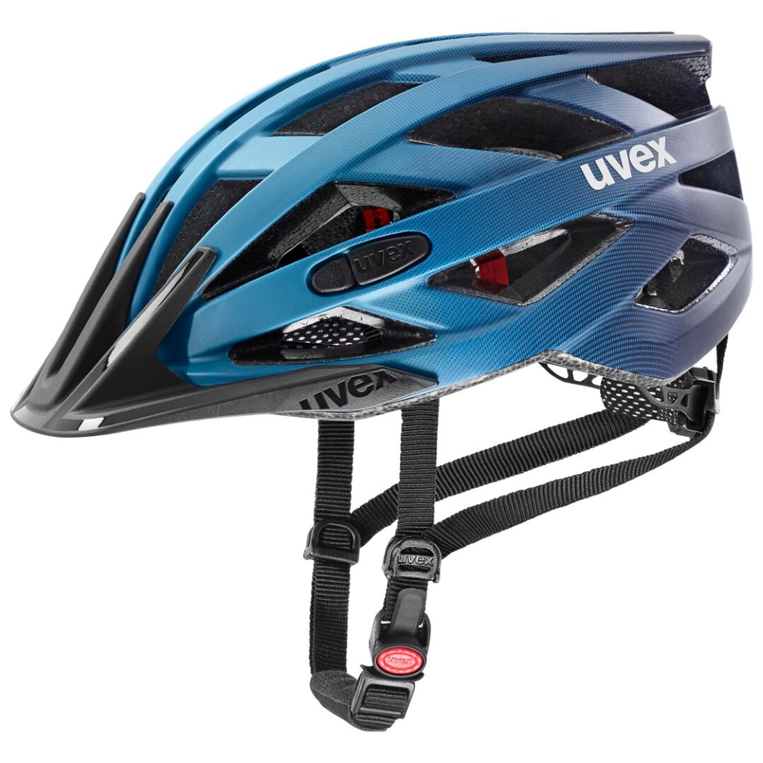 Uvex Uvex i-vo CC Casque de vélo bleu-fonce 1