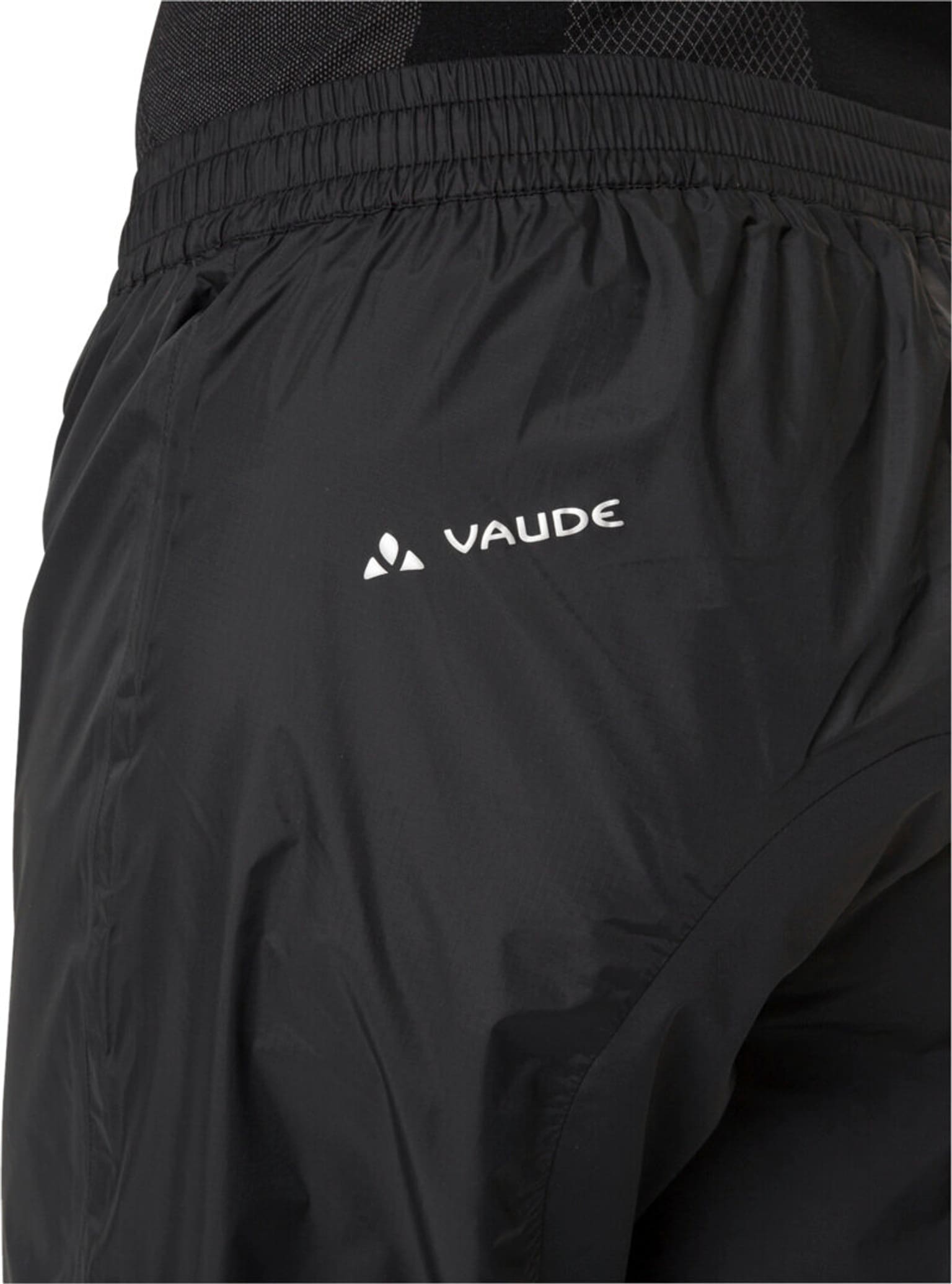 Vaude Drop Pants II short Pantalon de pluie noir 5