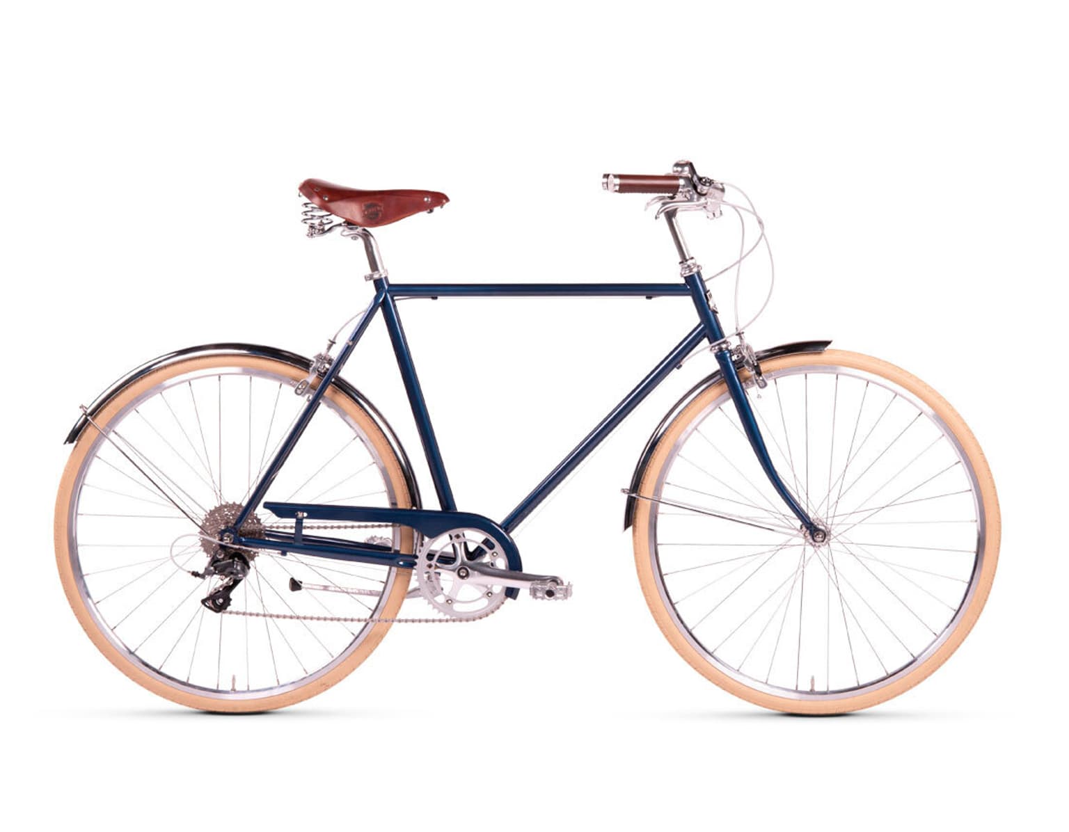 Siech Cycles Siech Cycles Comfort 8-Speed Bicicletta da città blu-scuro 1