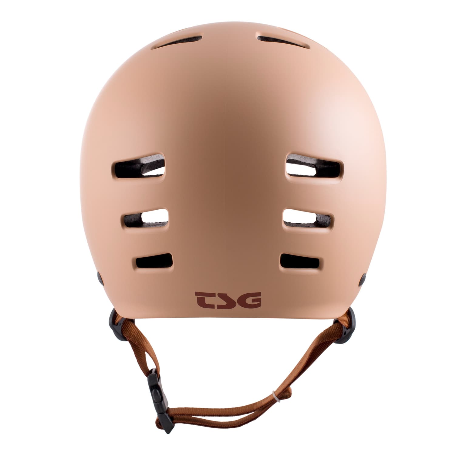 Tsg Evolution Women Solid Casco da bicicletta marrone chiaro 4