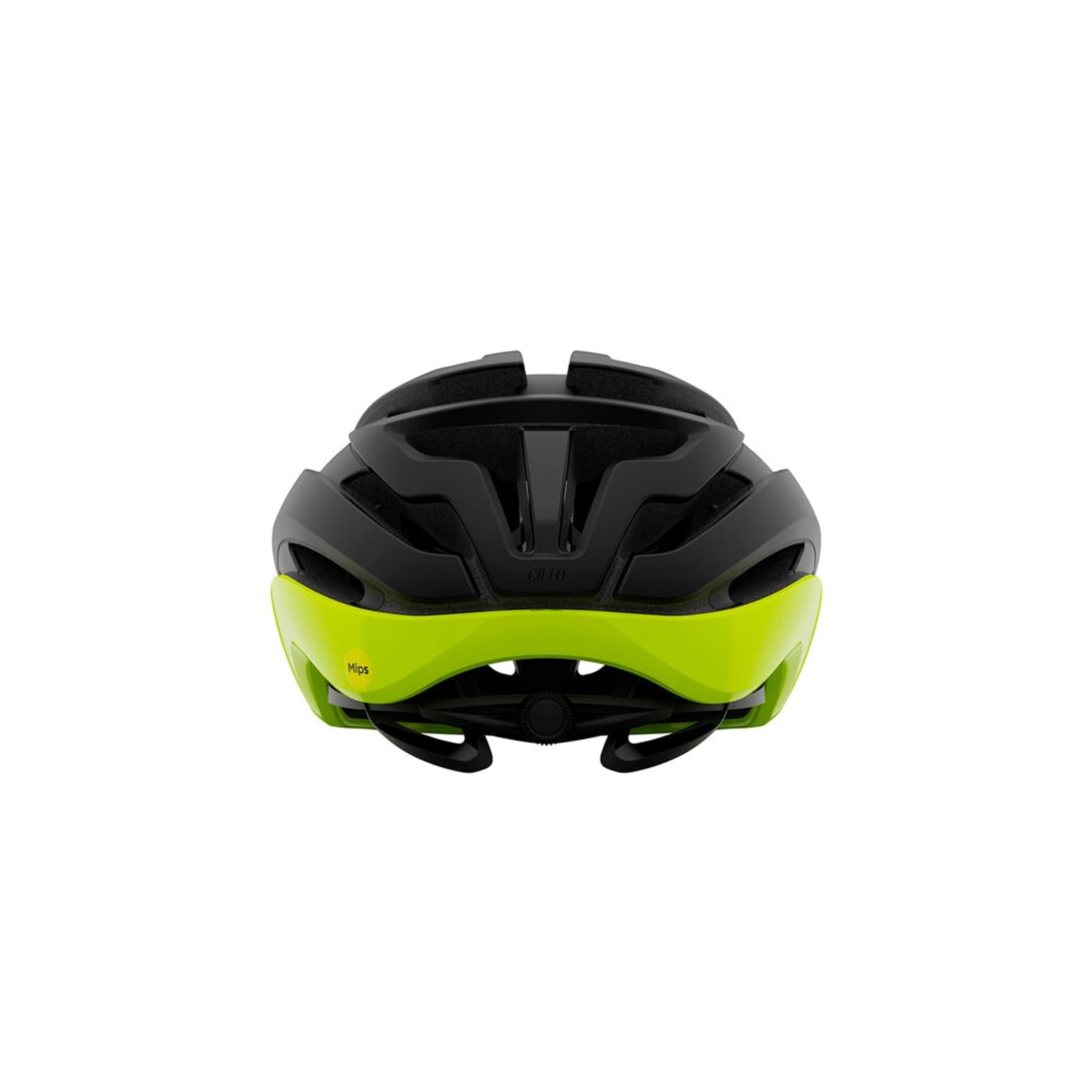 Giro Giro Cielo MIPS Helmet Velohelm giallo-neon 3