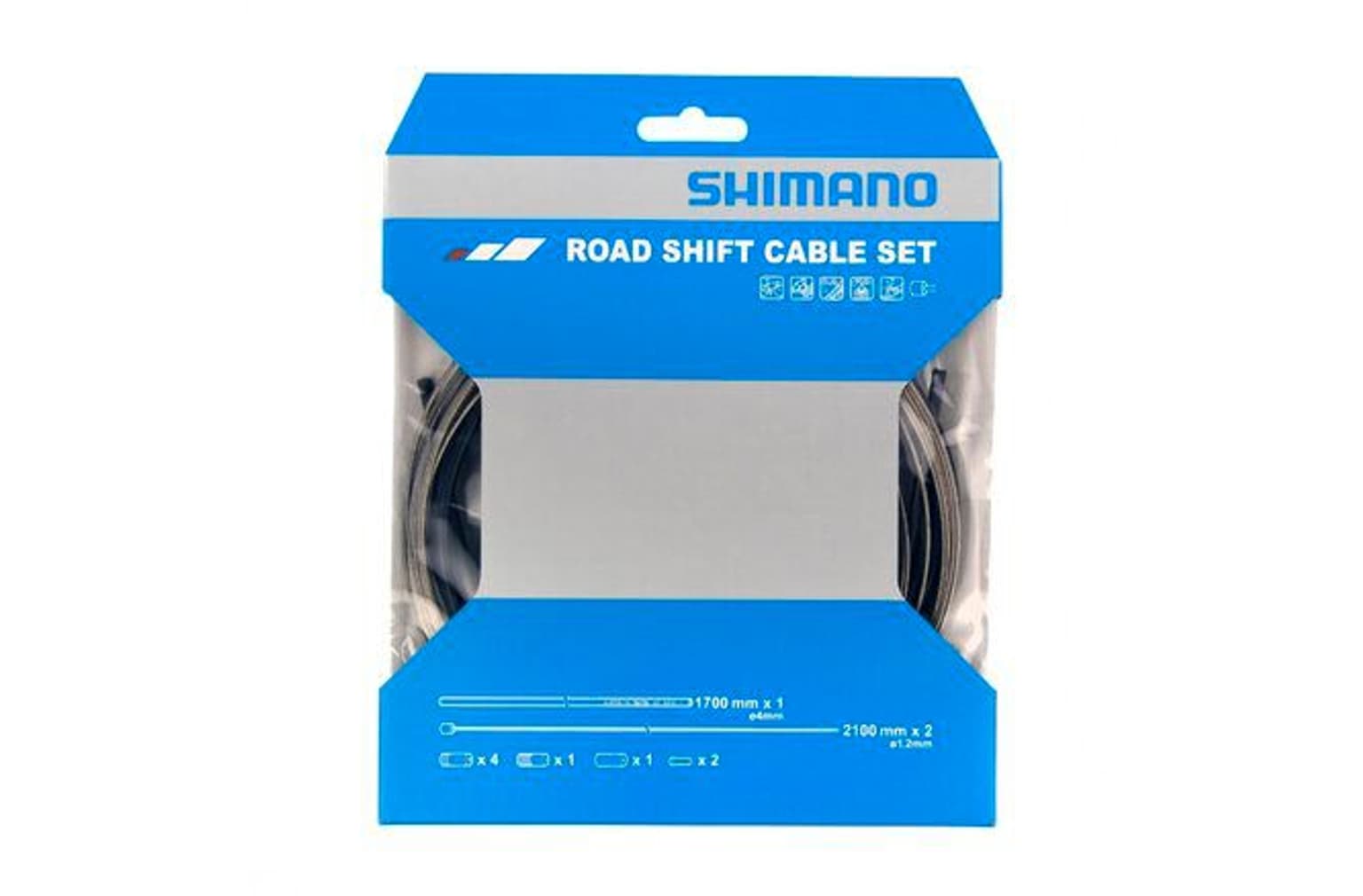 Shimano Shimano Jeu de câbles de changement de vitesse OT-SP41 Câbles de dérailleur 1