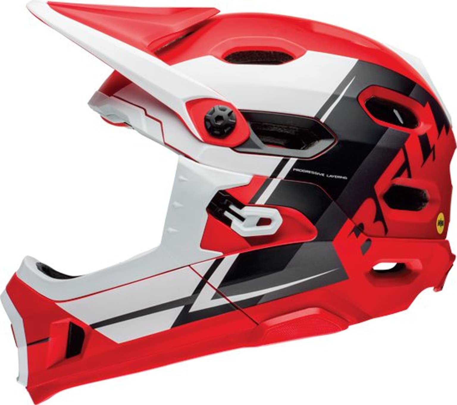 Bell Super DH Casco da bicicletta rosso 1