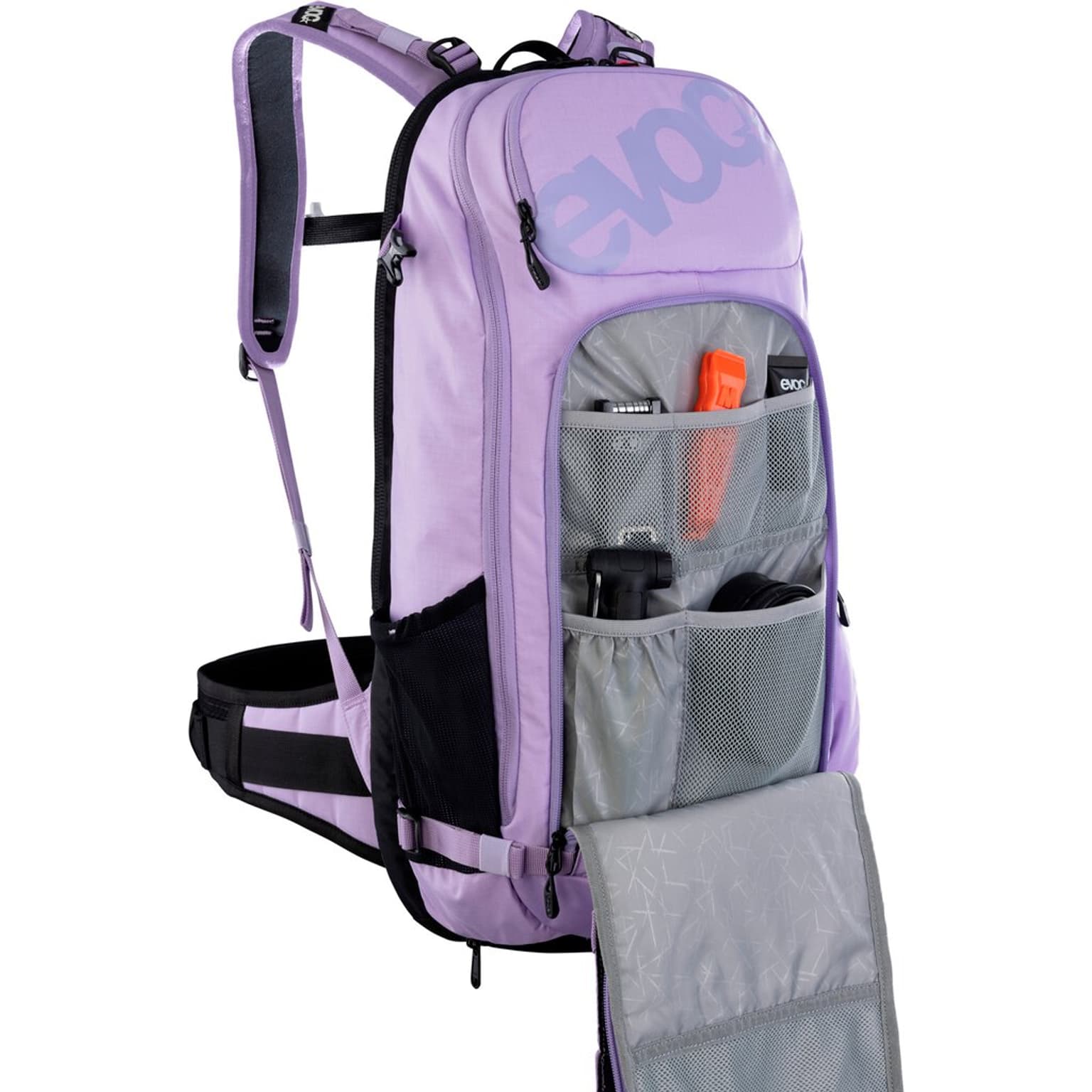 Evoc Evoc FR Trail E-Ride 20L Backpack Zaino con paraschiena lilla-2 5