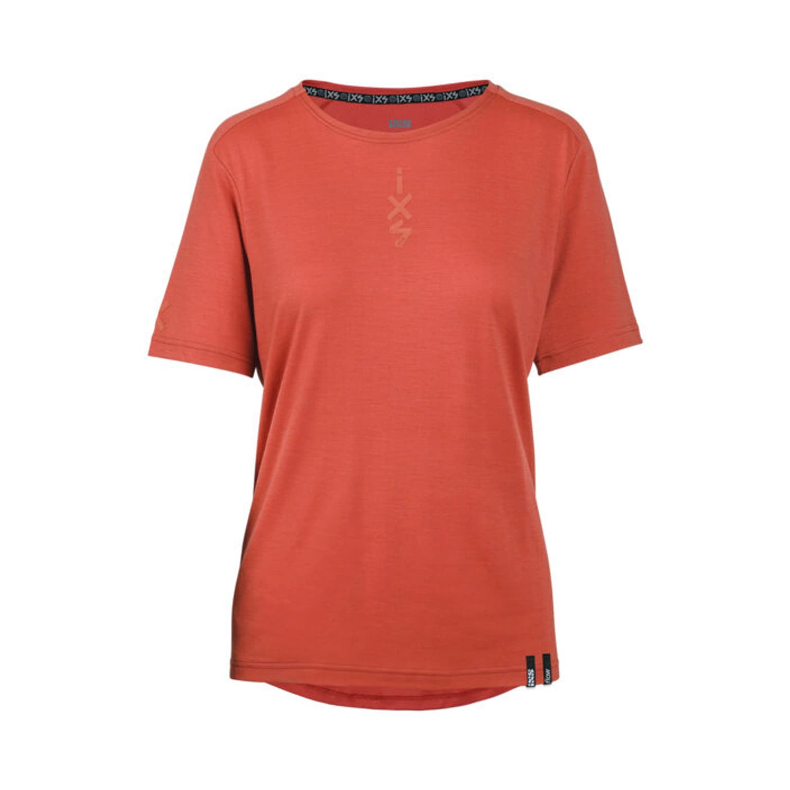 iXS iXS Women's Flow Merino Jersey T-shirt rouge-claire 2